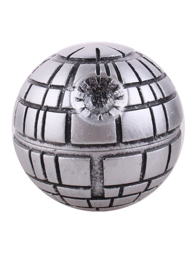 Preview pic of DEATH STAR STYLE HERB GRINDER – 3D SPHERE DESIGN