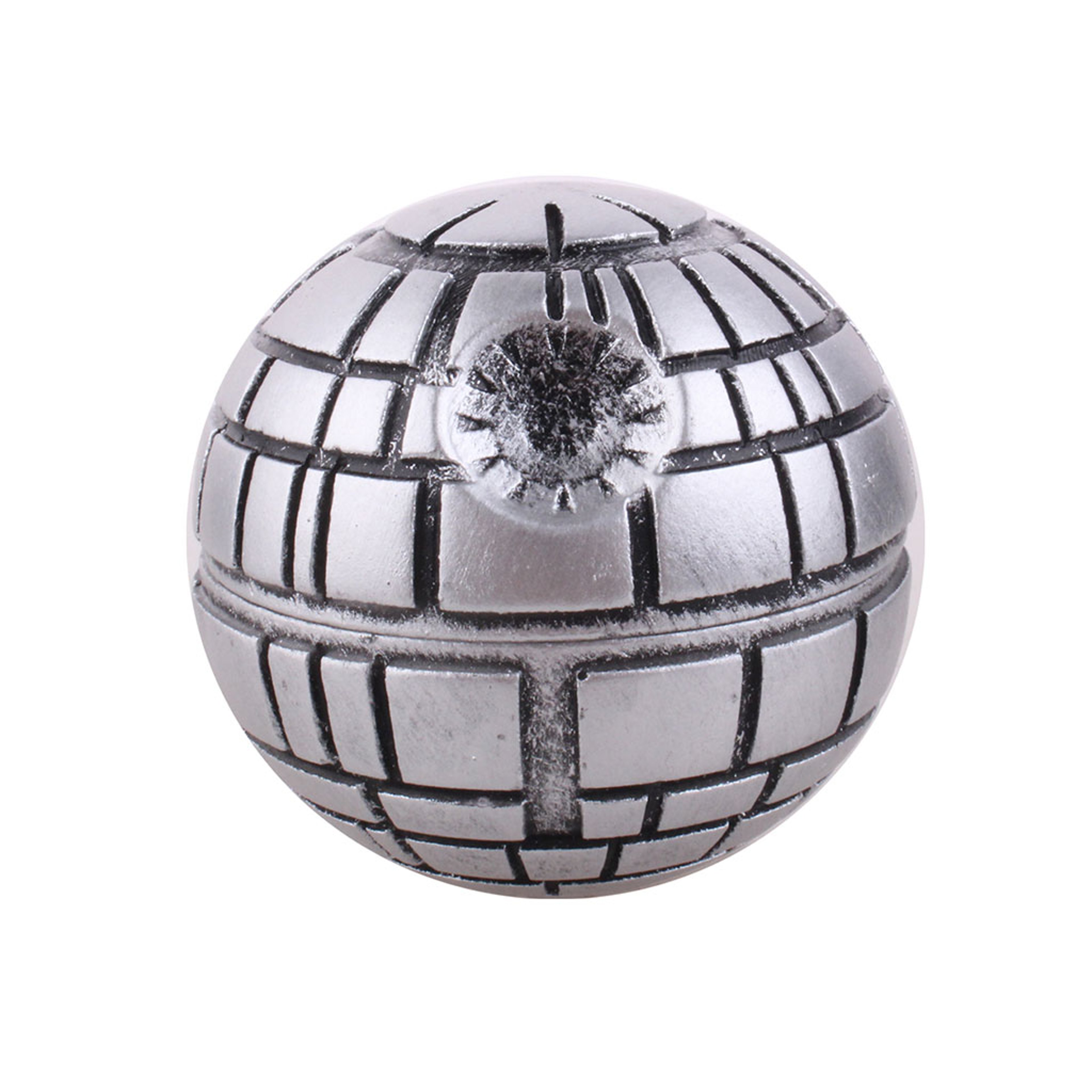 DEATH STAR STYLE HERB GRINDER – 3D SPHERE DESIGN image 0