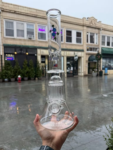 Preview pic of RARE - Scientific 16.5” Jerome Baker Bong with 16-arm & dome perc