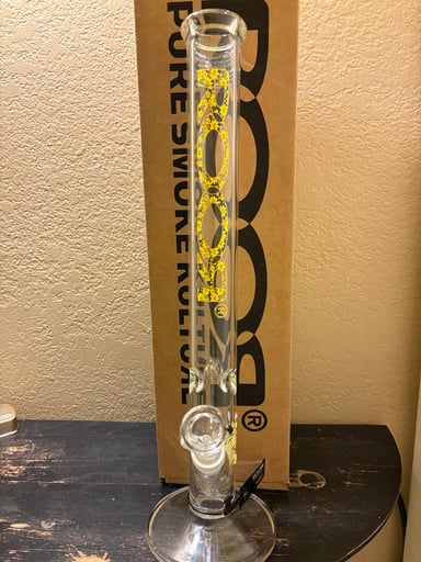 Preview pic of ⭐ ROOR Tech 18” 45 × 5mil “Daisy” Straight Tube — Rare Yellow Daisy Logo — Brand New