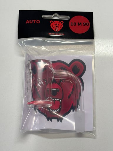Preview pic of Bear Quartz auto spinner banger 10 mm brand new 90 degrees angle