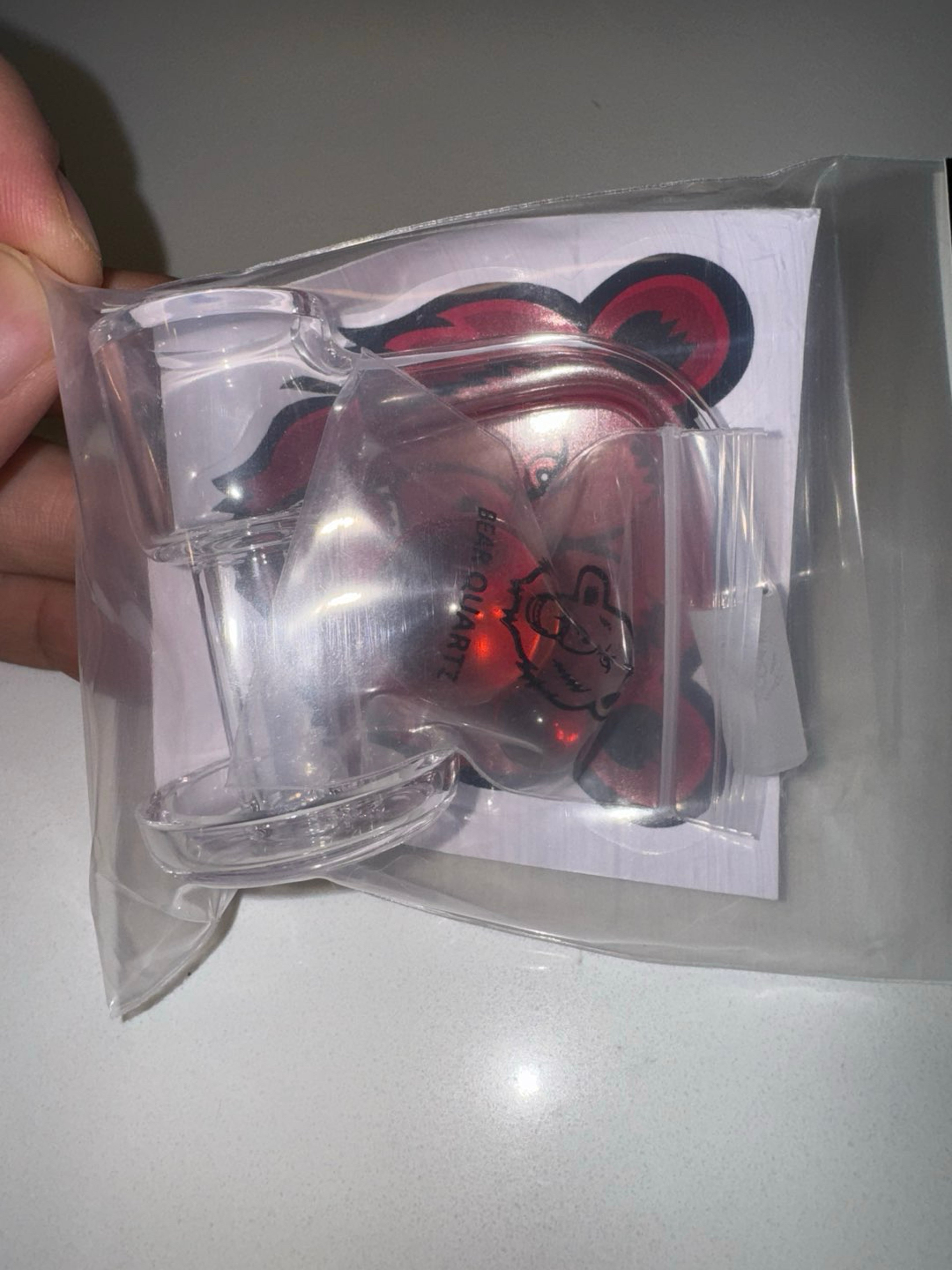Preview pic of New Bear Quartz V1 Slurper Set 10mm 90 Degree
