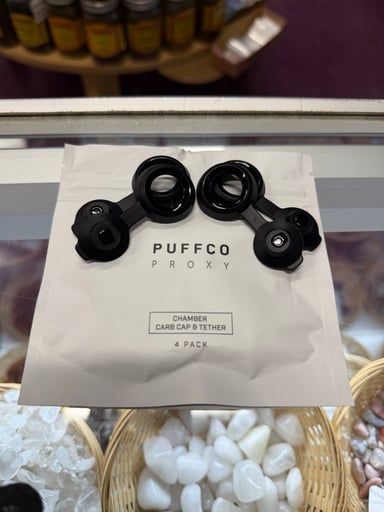 Preview pic of Puffco Proxy 4pk Carb Cap and Tether