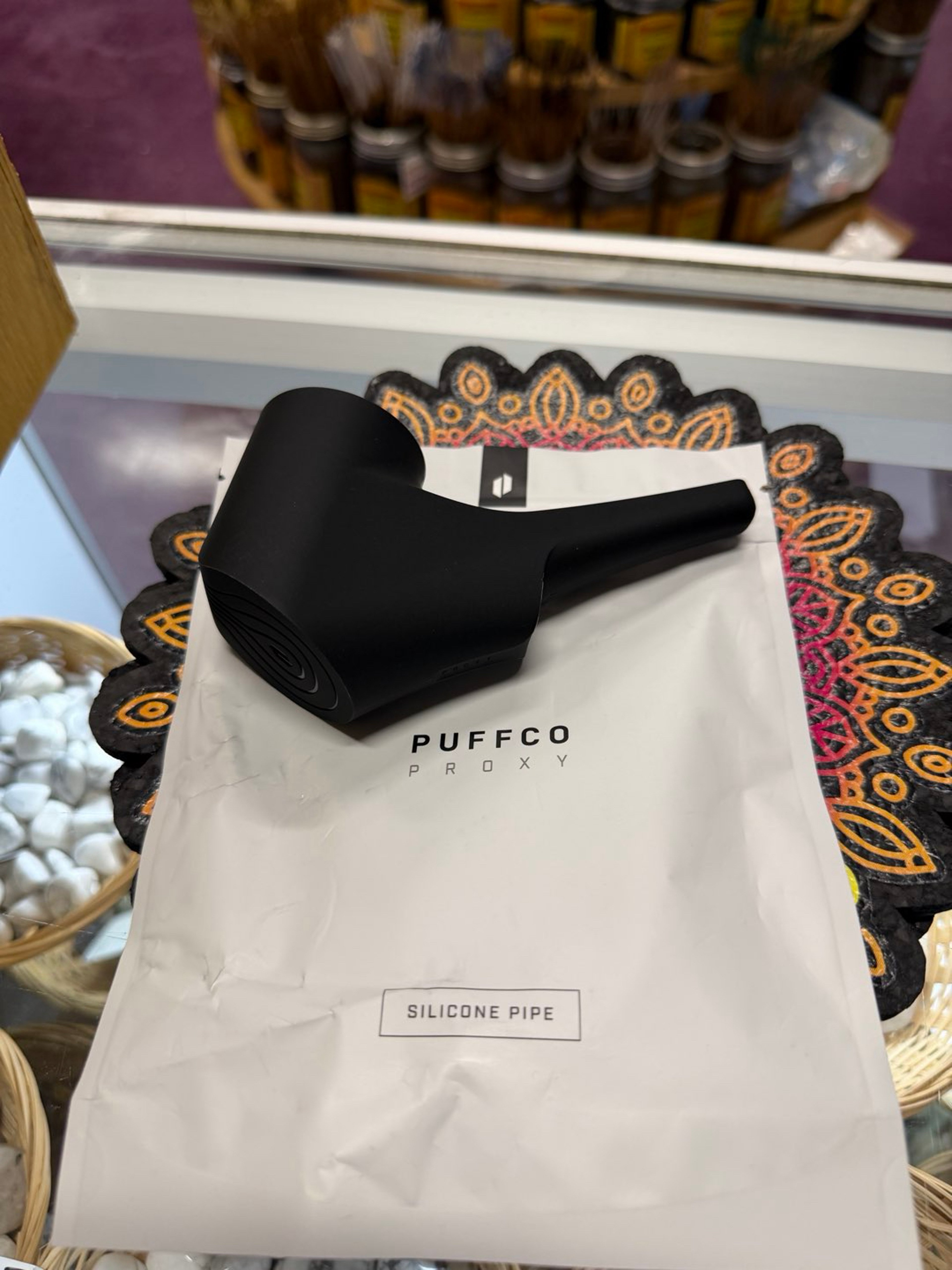 Preview pic of Puffco Proxy Silicone Pipe Black