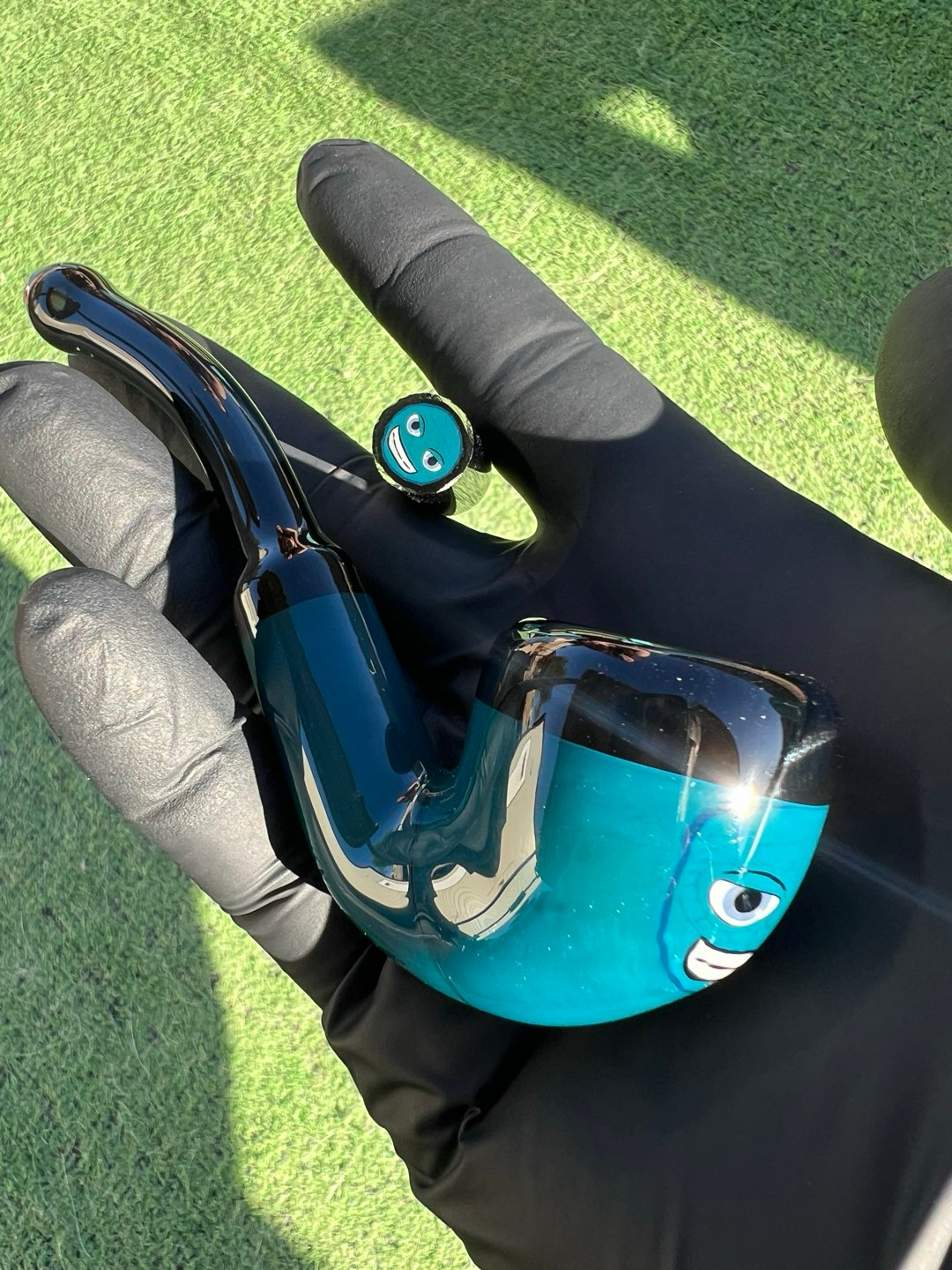 Preview pic of @grimmglass Old School Milli Face Sherlock with Cane