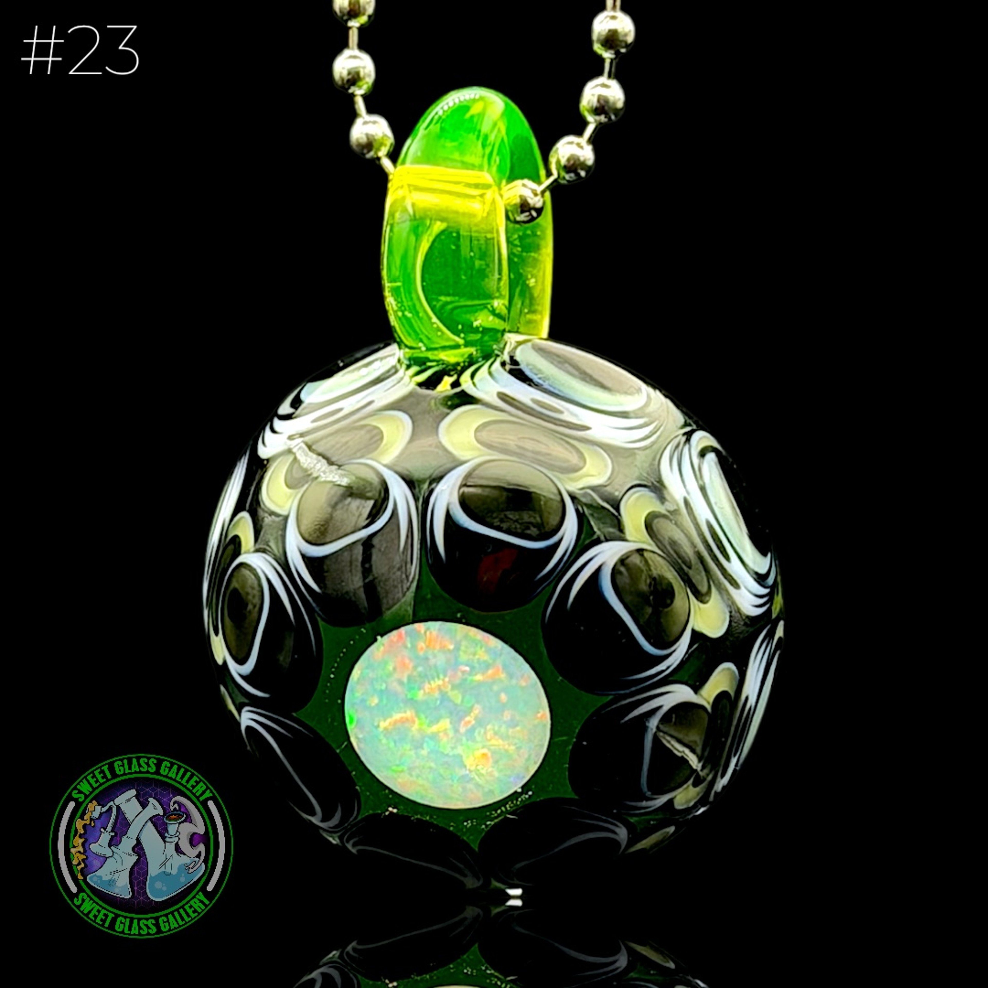 Preview pic of Steve H Glass - Pendant #23 - Dot Stack