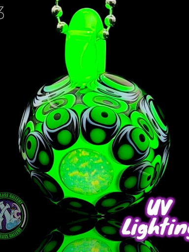 Preview pic of Steve H Glass - Pendant #23 - Dot Stack