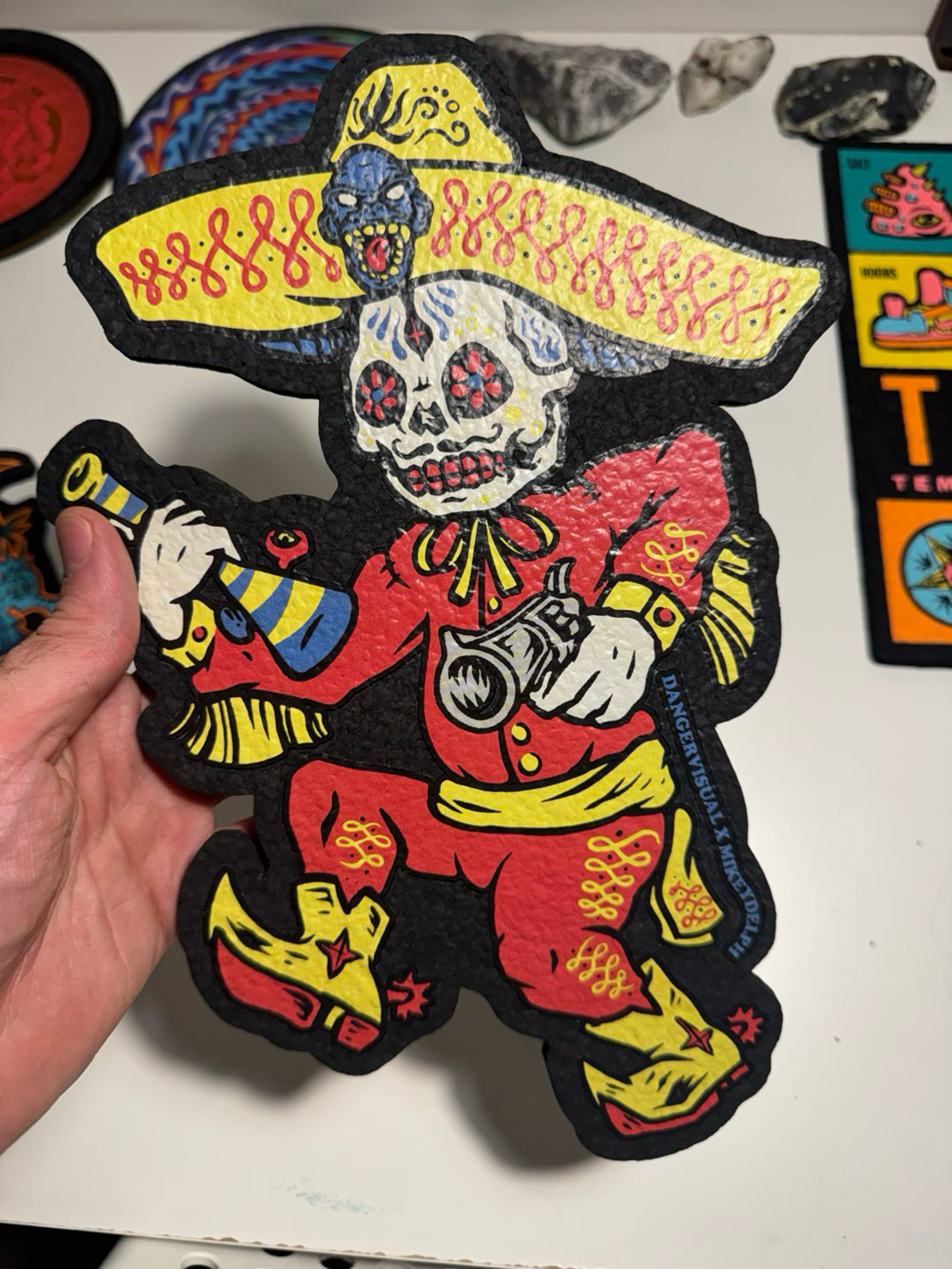 13/100 day of the dead mikeydelph moodmat image 0