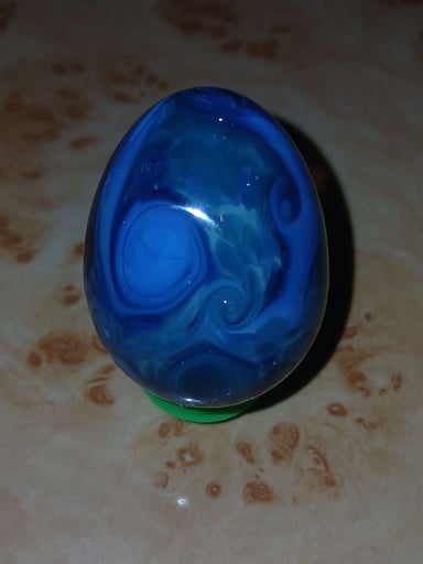 Preview pic of Large Egg Shaped Marble Cap