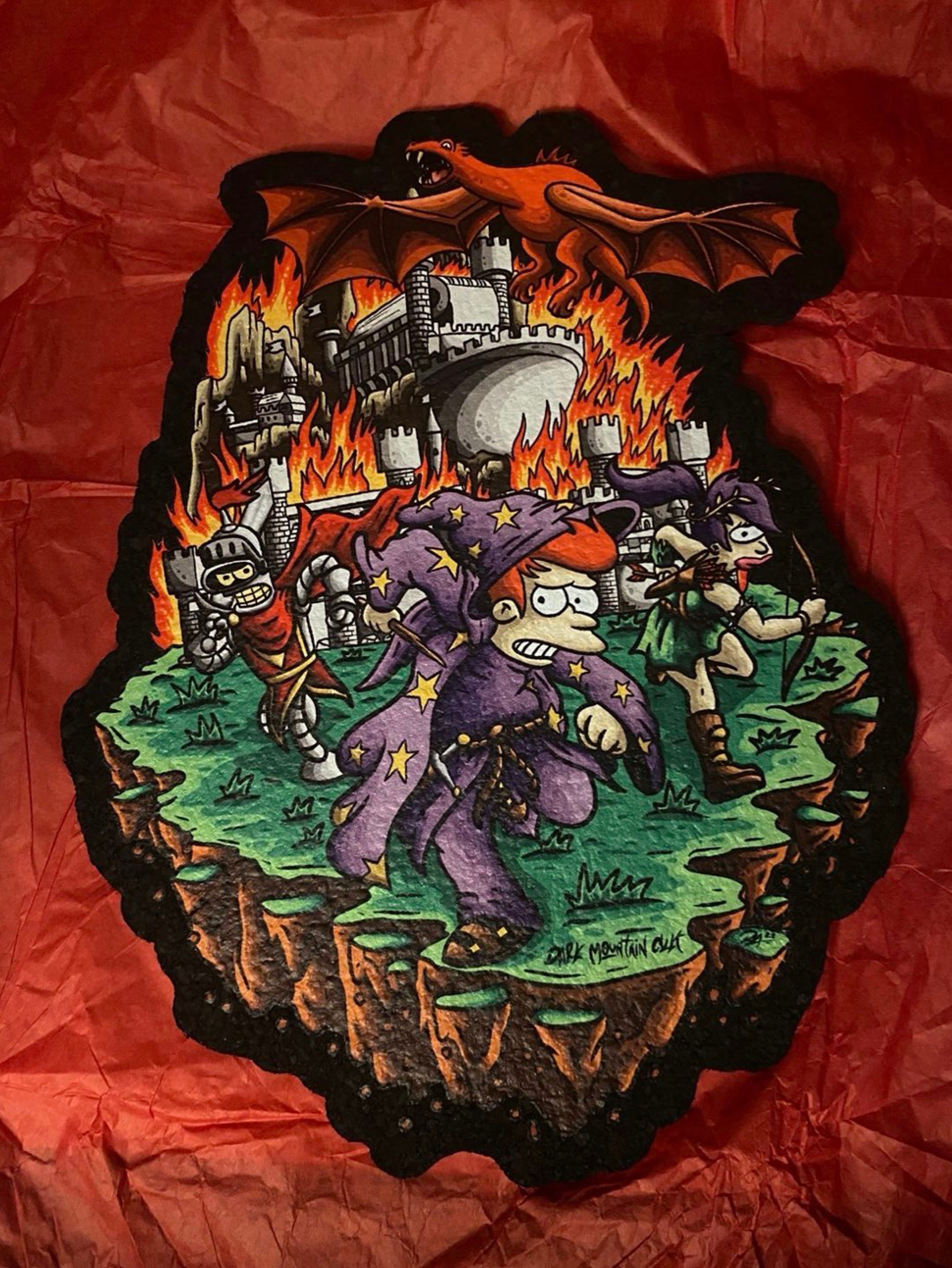 Preview pic of Fantasy futurama full color non uv LE:50