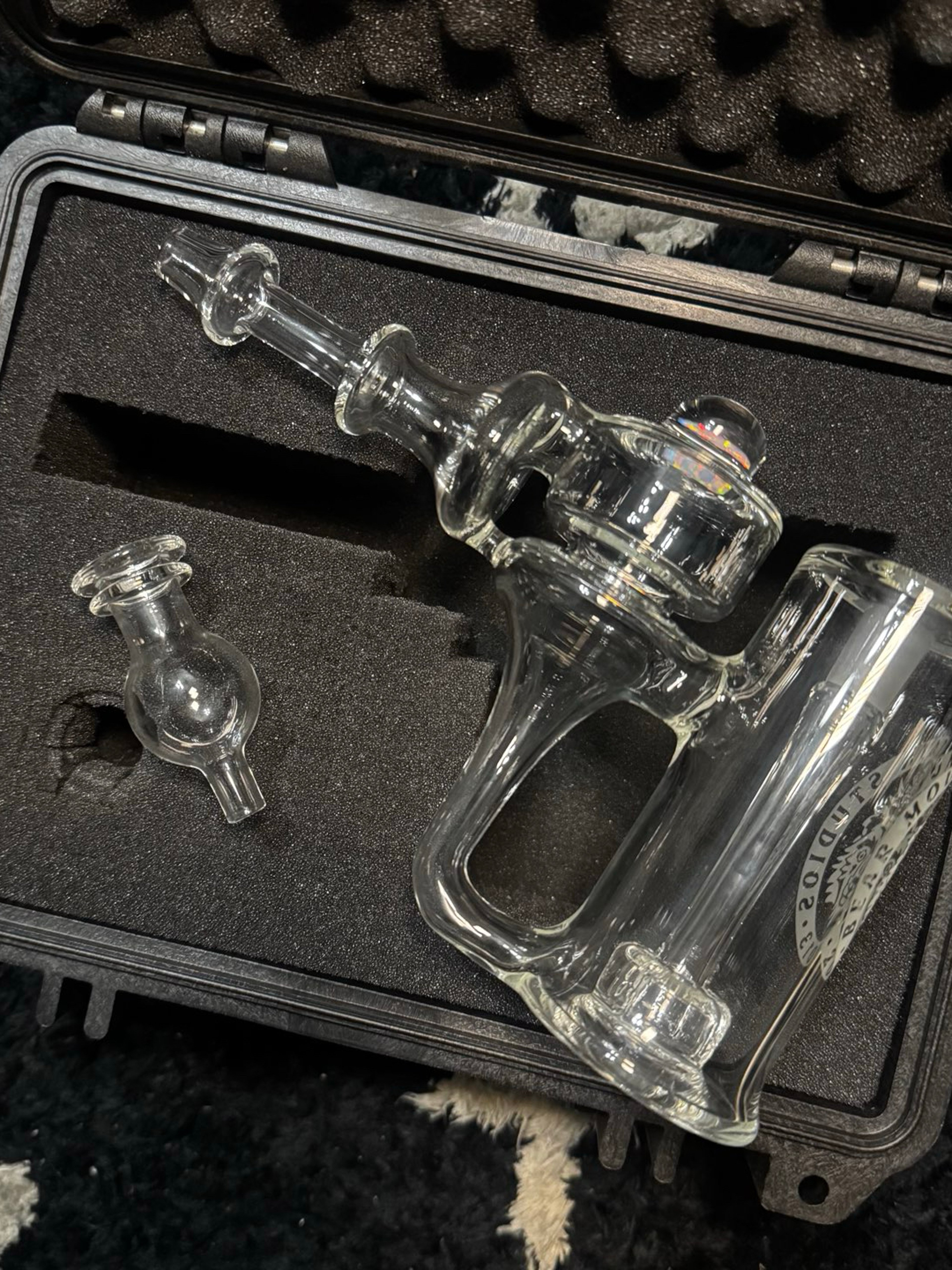 Preview pic of CLEAR - 10mm RECYCLING TERP HAMMER