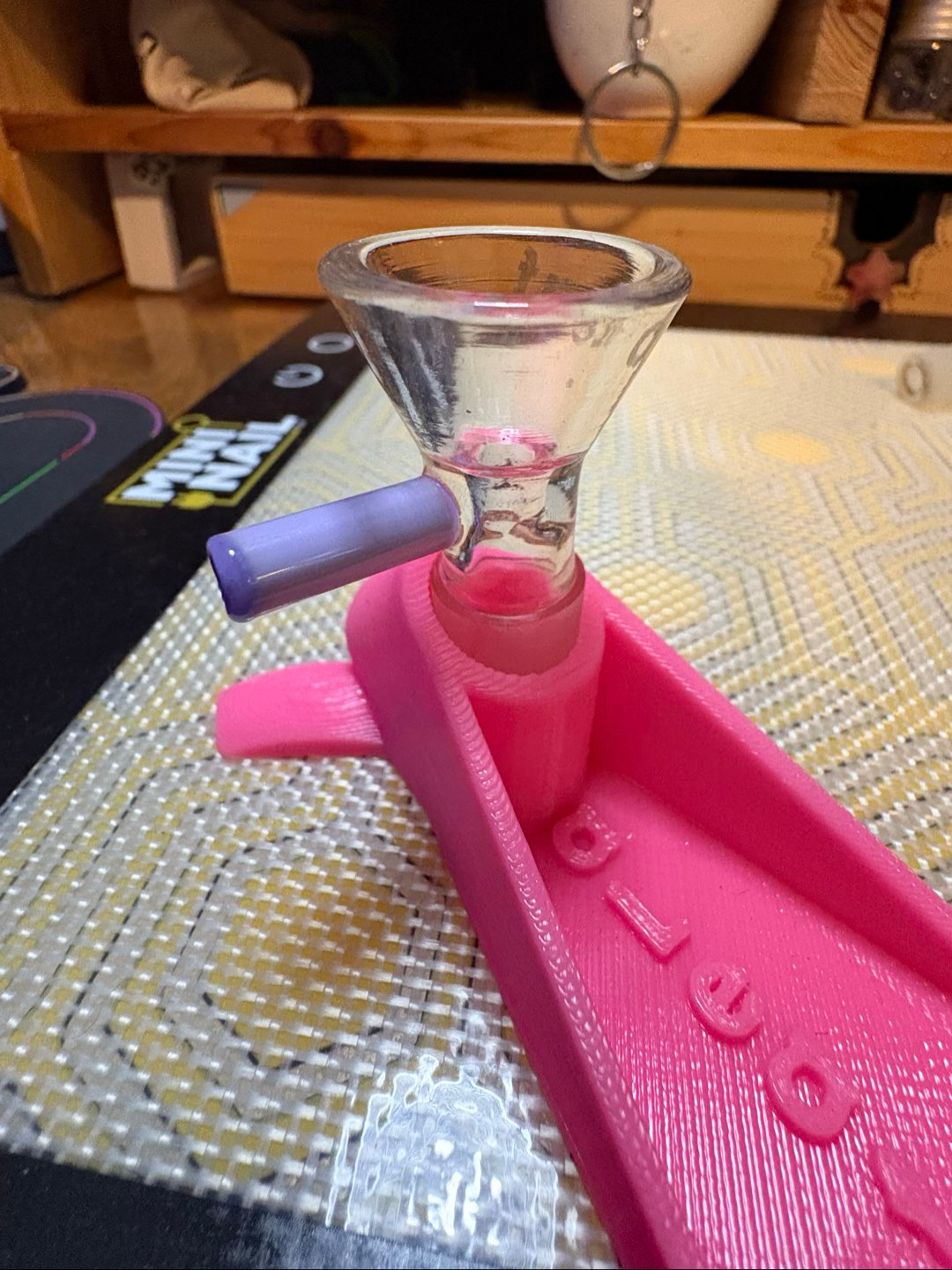 *NEW* 14mm Martini Style Slide with Purple Handle image 0