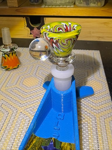 Preview pic of *PheonixStar* 10mm / 6 Hole Yellow Wig-Wag Slide