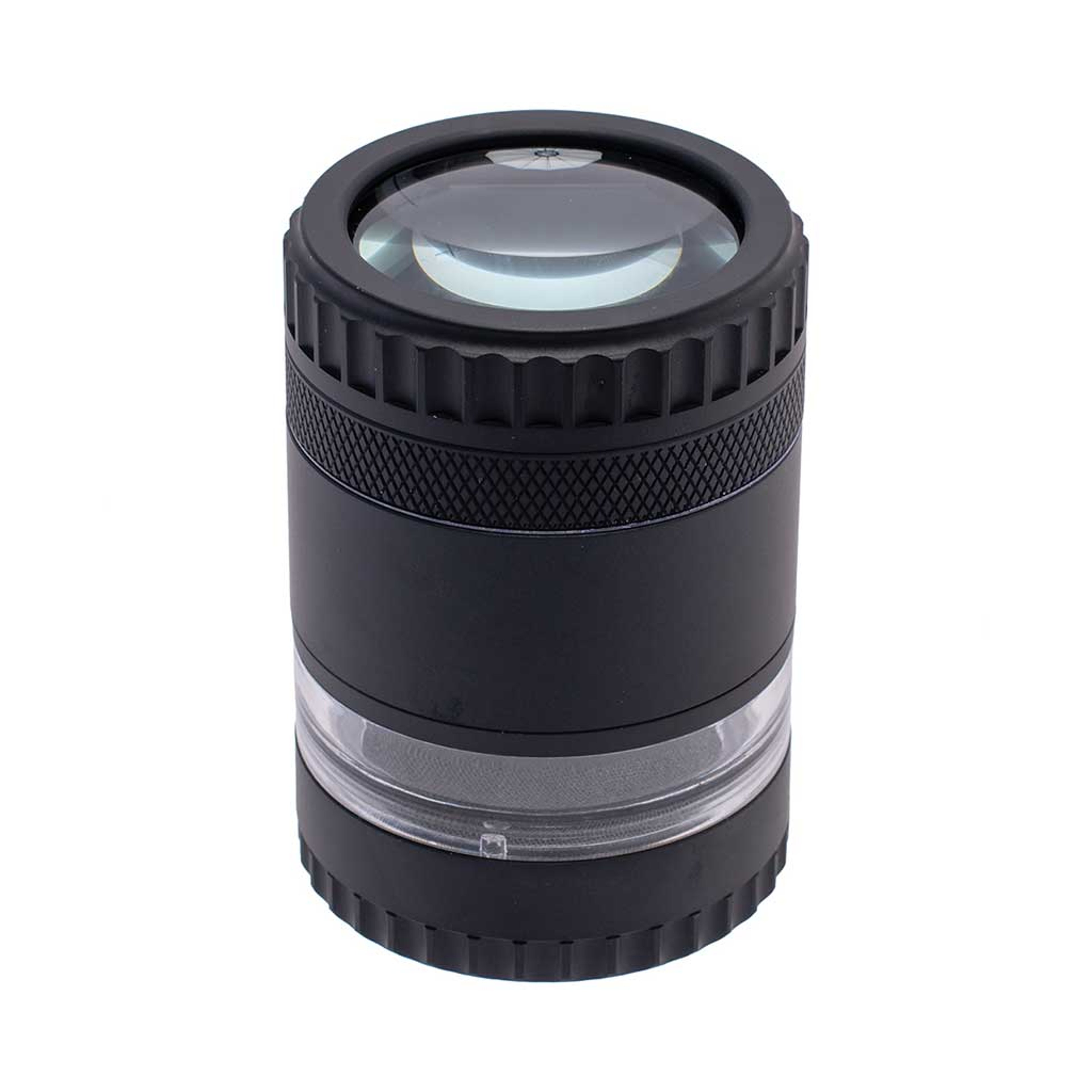 GRINDER WITH MAGNIFYING LID image 0