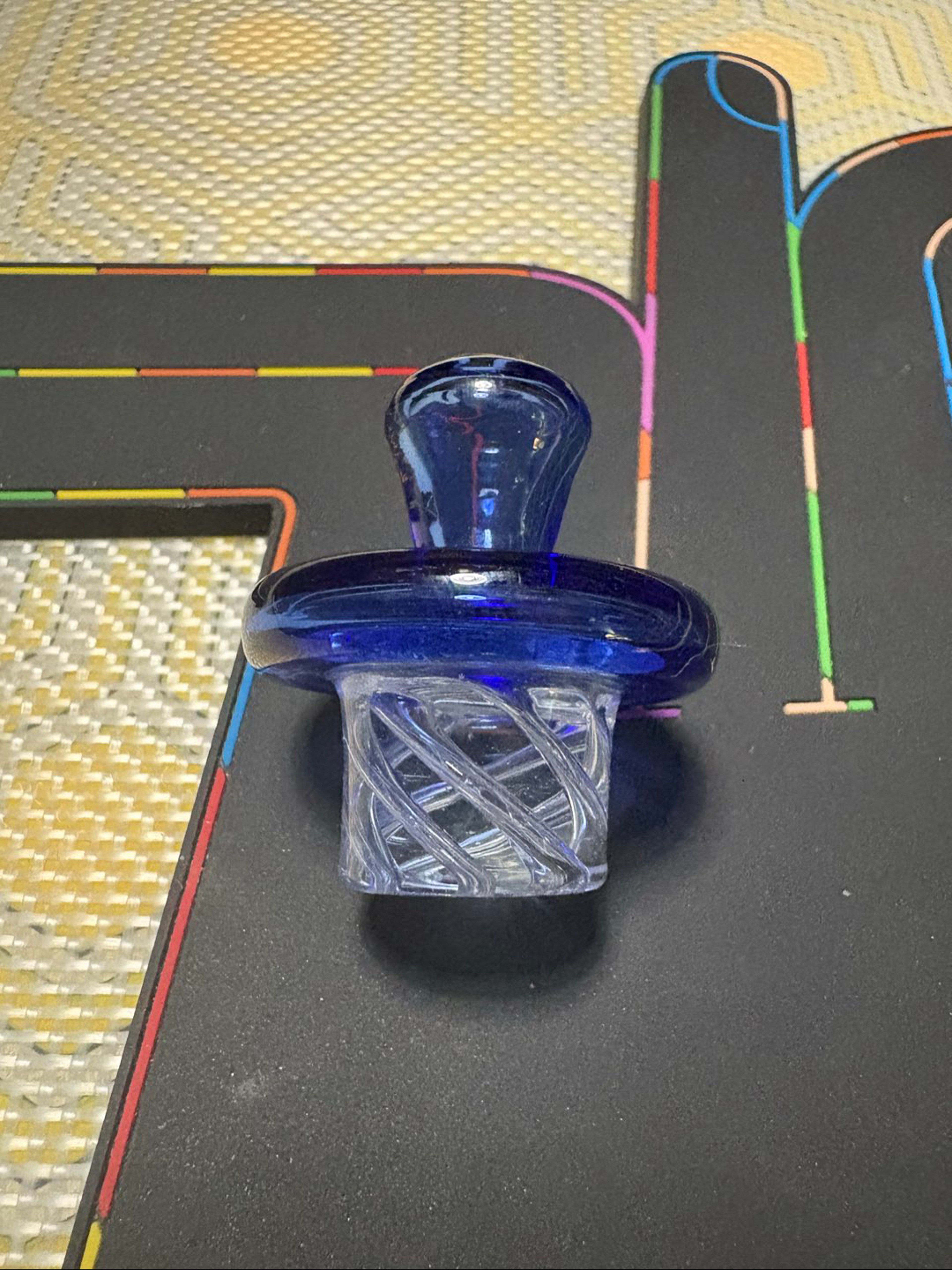 *NEW* 25mm Blue Spinner Cap 🌀 image 0