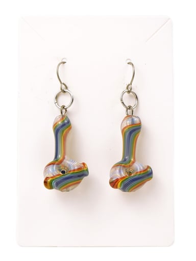 Preview pic of Mini Pipe Earrings