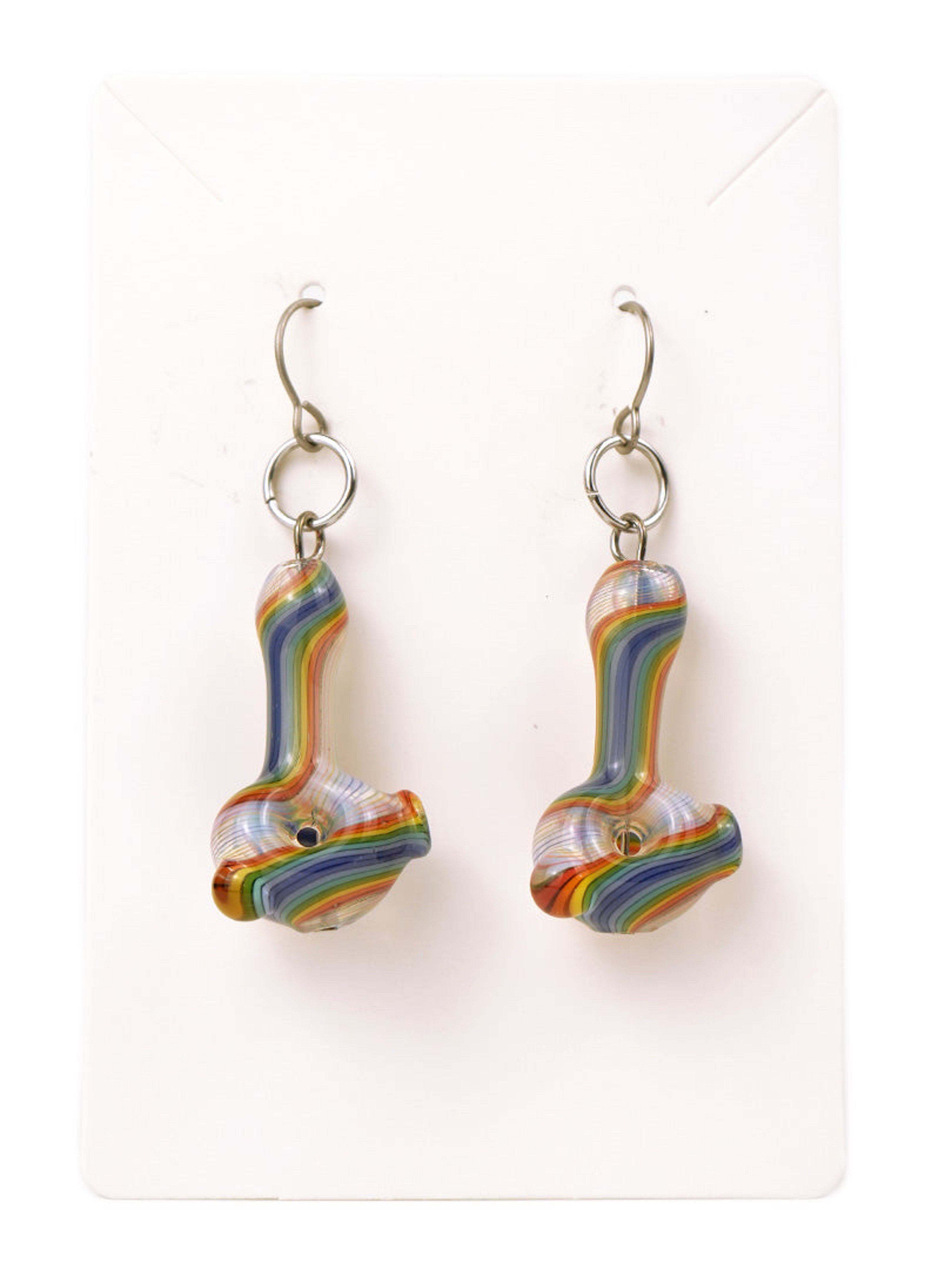 Mini Pipe Earrings image 0
