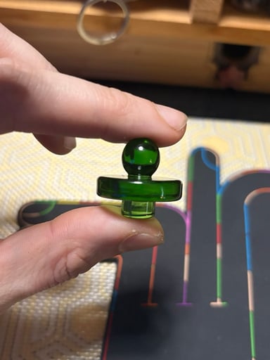 Preview pic of *NO RESERVE* ✳️ Green Control Tower Flat Cap ✳️