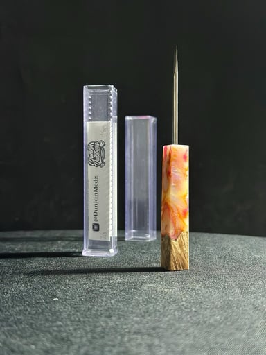 Preview pic of METAL TOOL - RESIN POURED / BURL - @dunkinmedz