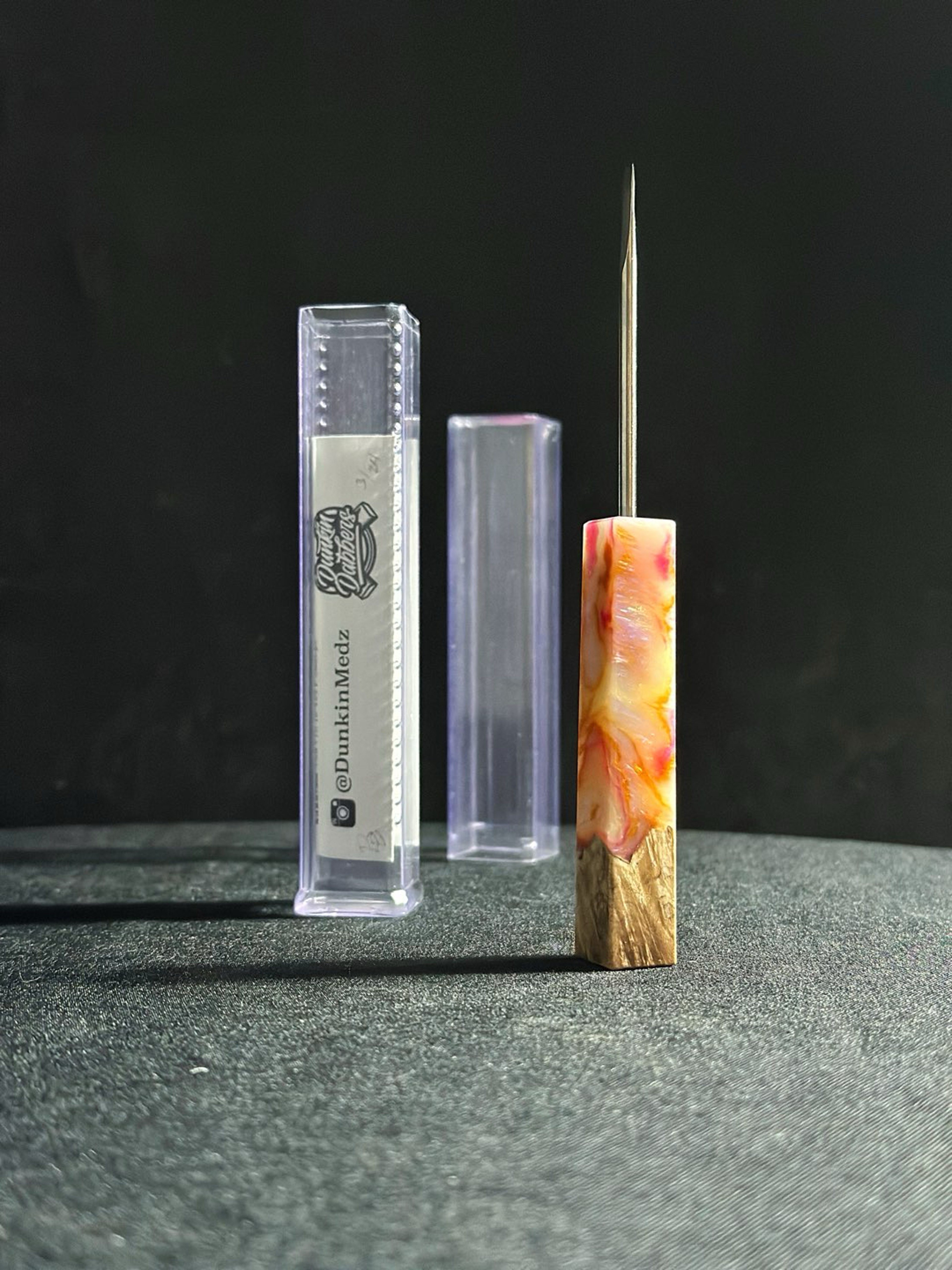 METAL TOOL - RESIN POURED / BURL - @dunkinmedz image 0