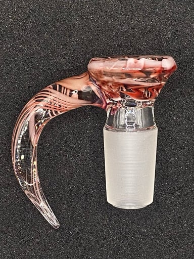 Preview pic of 18mm Rewig Glass Bowl Slide – 4 Hole by CW Glass Art