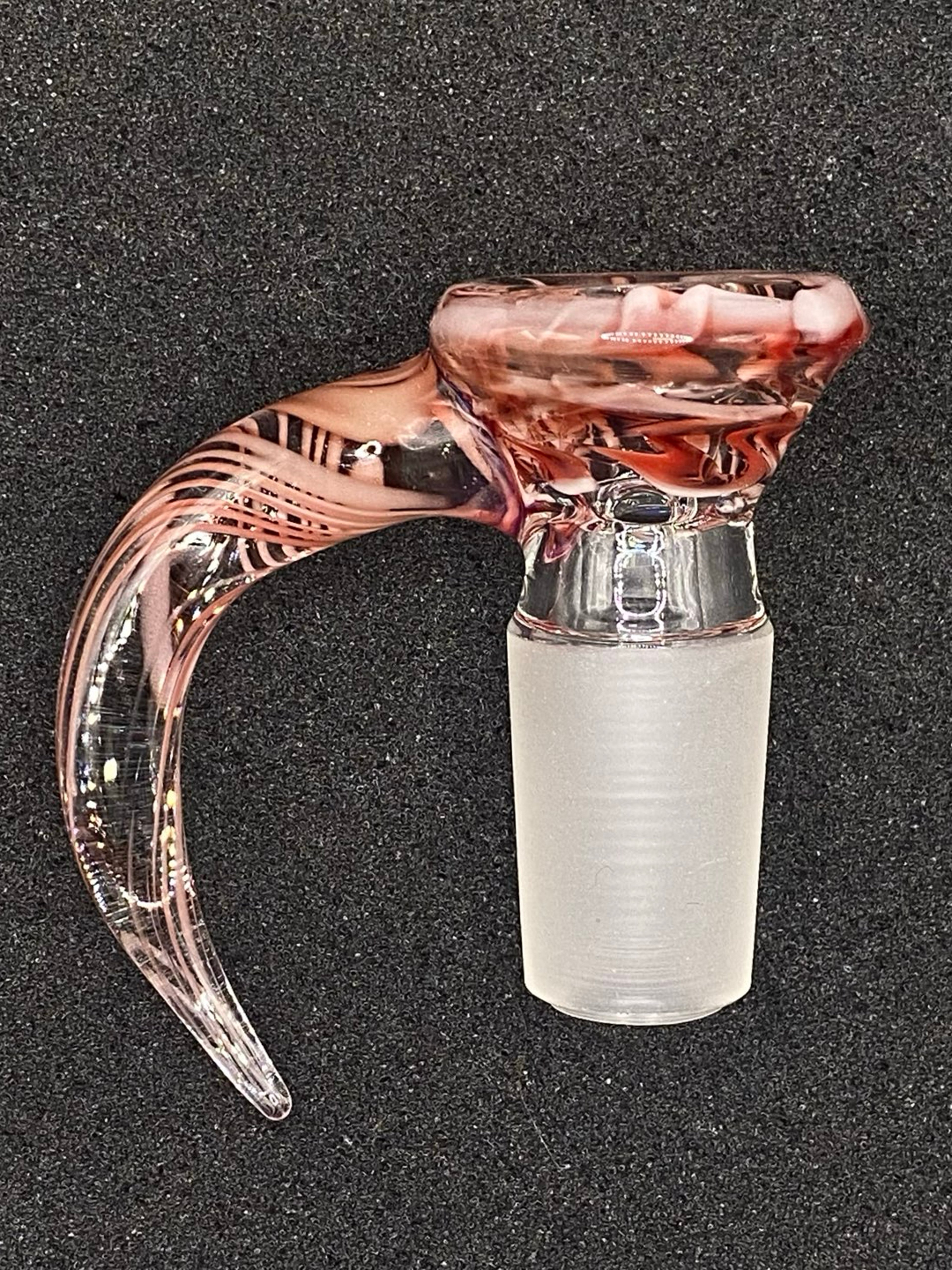 18mm Rewig Glass Bowl Slide – 4 Hole by CW Glass Art image 0