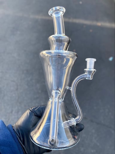Preview pic of BorOregon – 3-Hole Netted Recycler Dab Rig