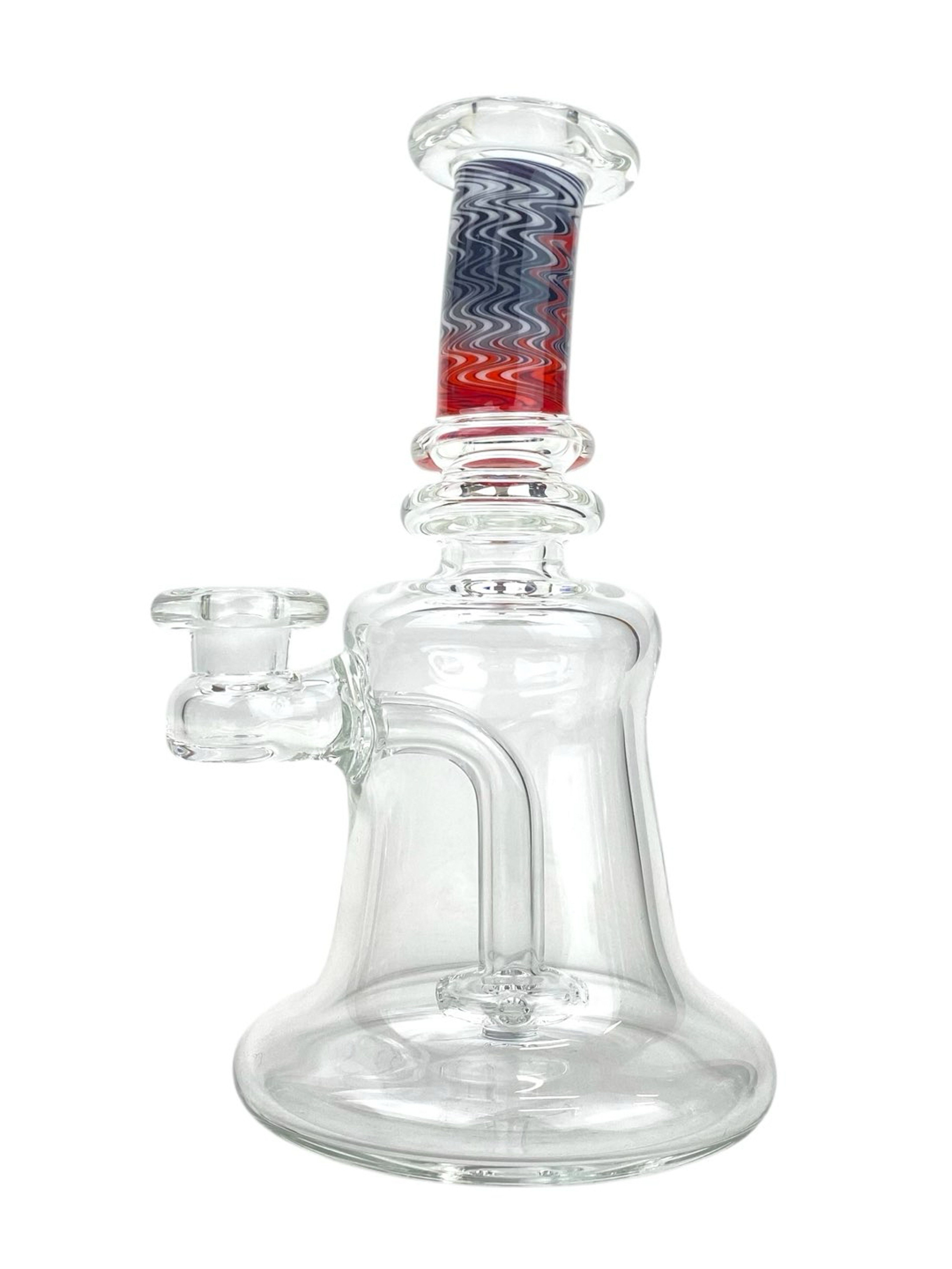 10mm Mini Tube Dab Rig by Bhomb Bhomb Glass image 0