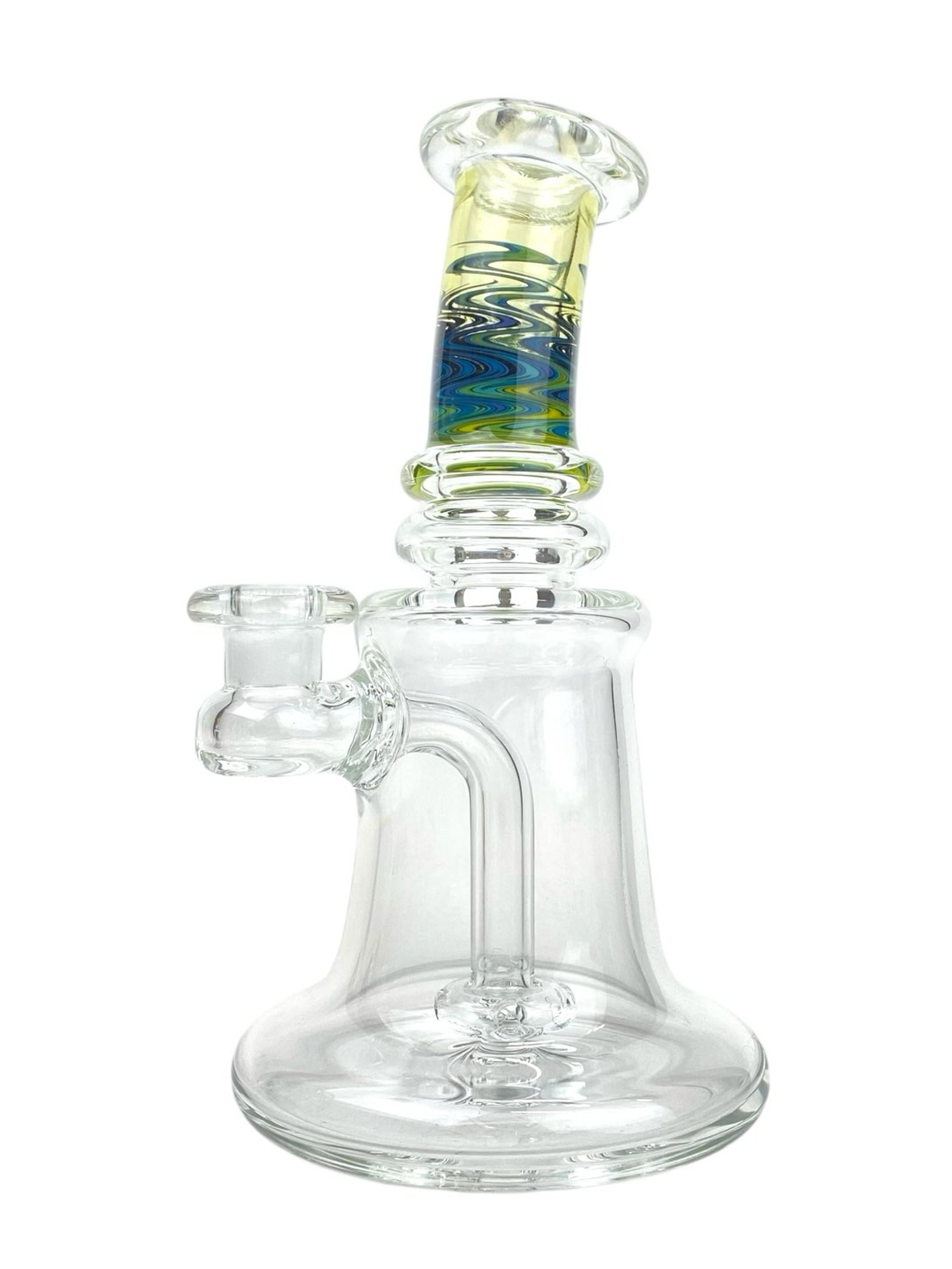 10mm Mini Tube Dab Rig by Bhomb Bhomb Glass image 0