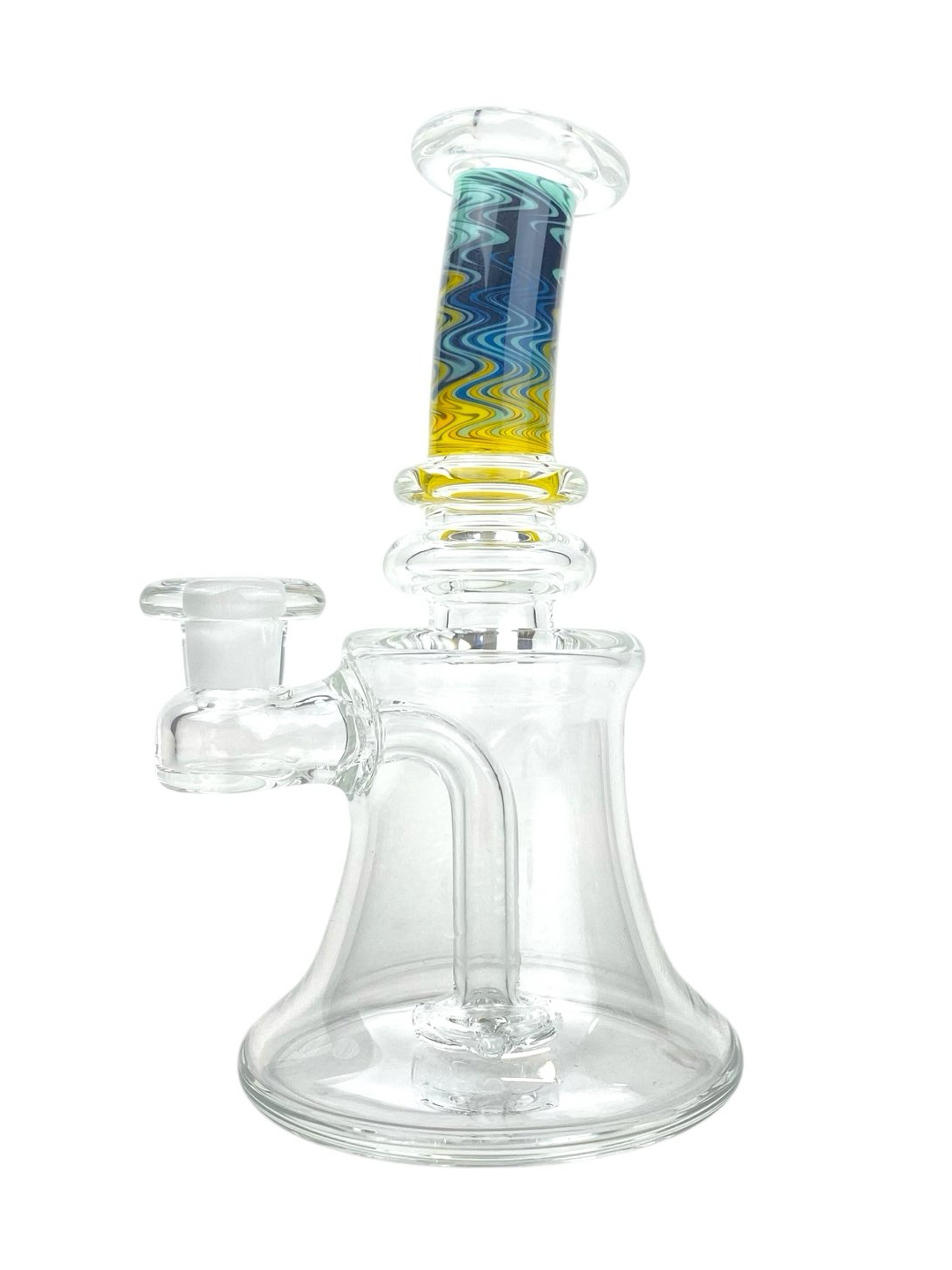 10mm Mini Tube Dab Rig by Bhomb Bhomb Glass image 0