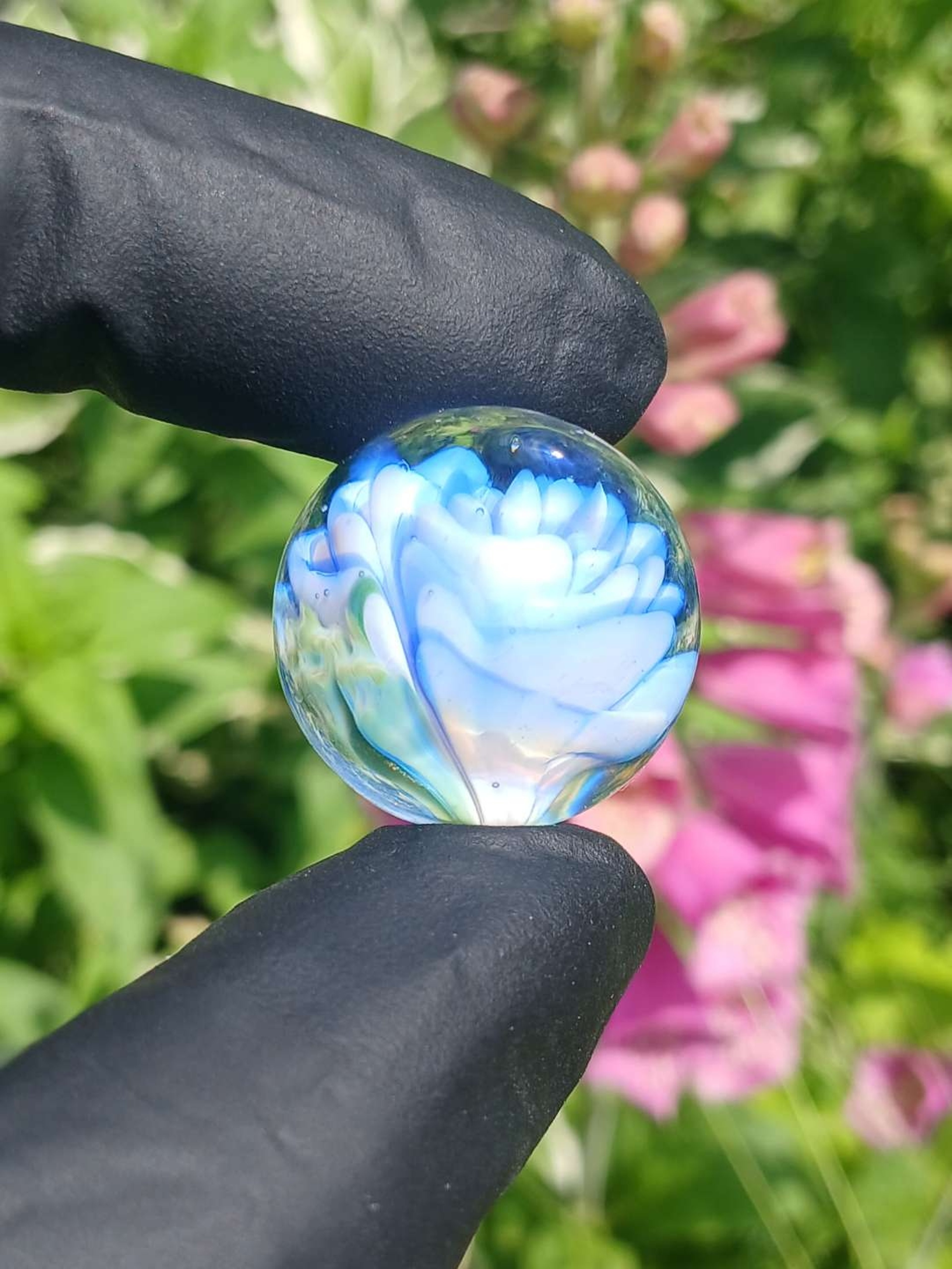 Preview pic of Ghost Blue Rose Marble