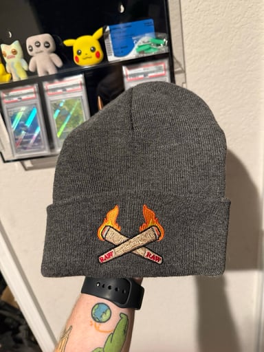 Preview pic of Gray RAW Beanie