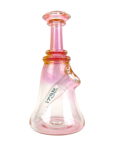 Preview pic of Yeti Dabs - Fumed Glass Mini Tube Dab Rig