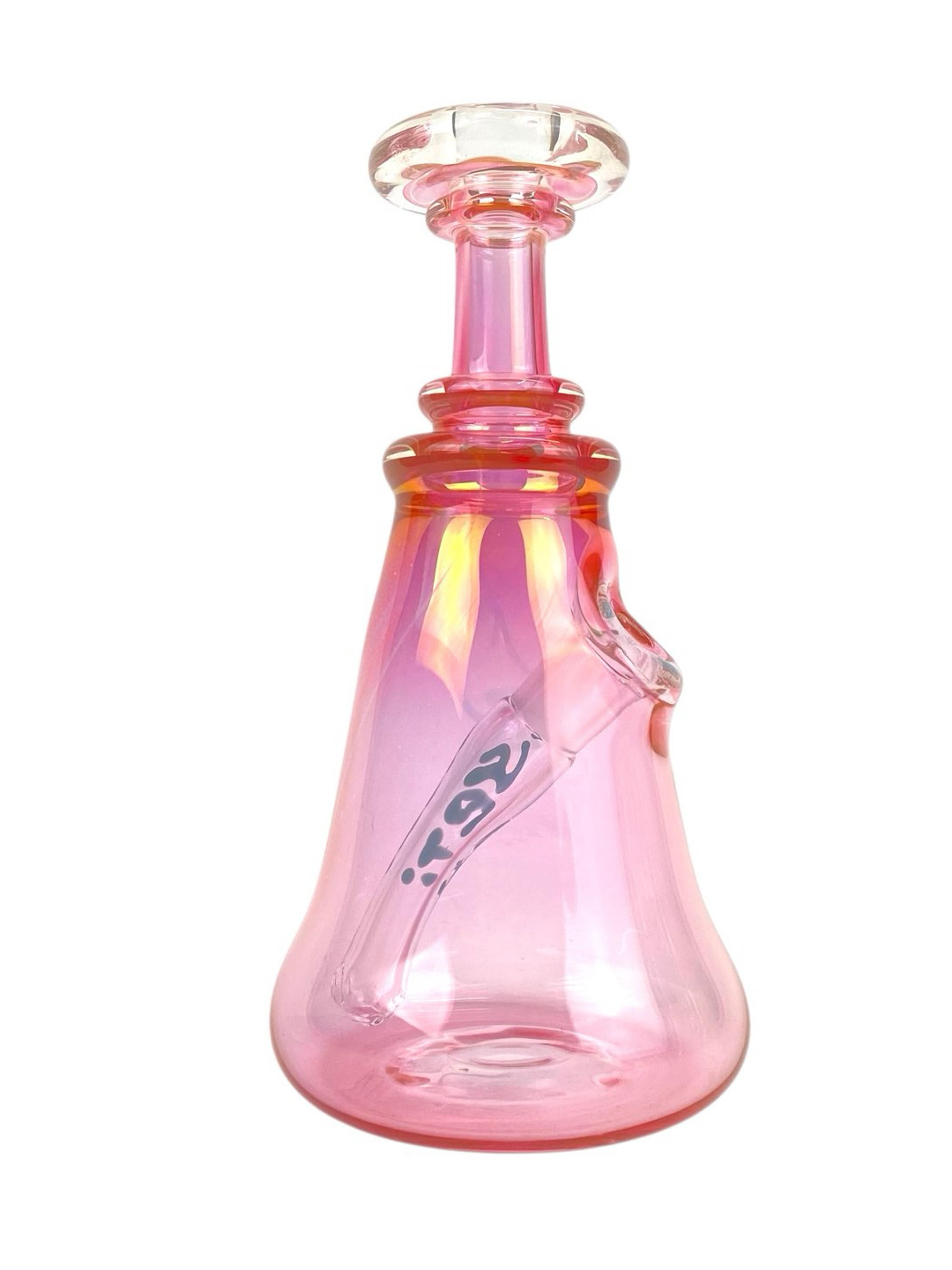 Preview pic of Yeti Dabs - Fumed Glass Mini Tube Dab Rig