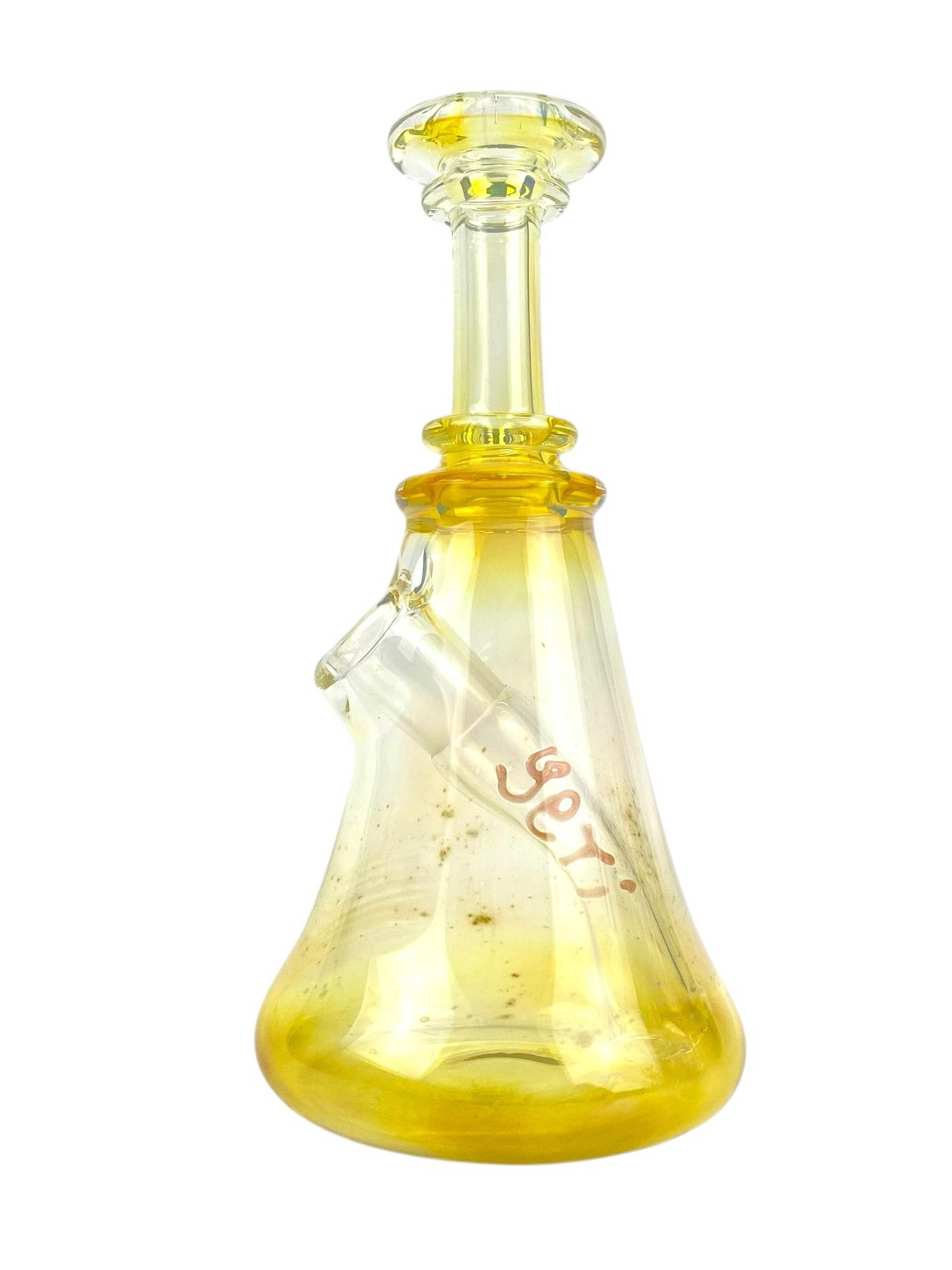 Preview pic of Yeti Dabs - Fumed Glass Mini Tube Dab Rig