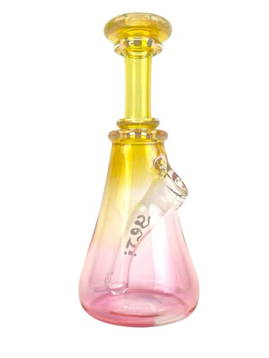 Preview pic of Yeti Dabs - Fumed Glass Mini Tube Dab Rig