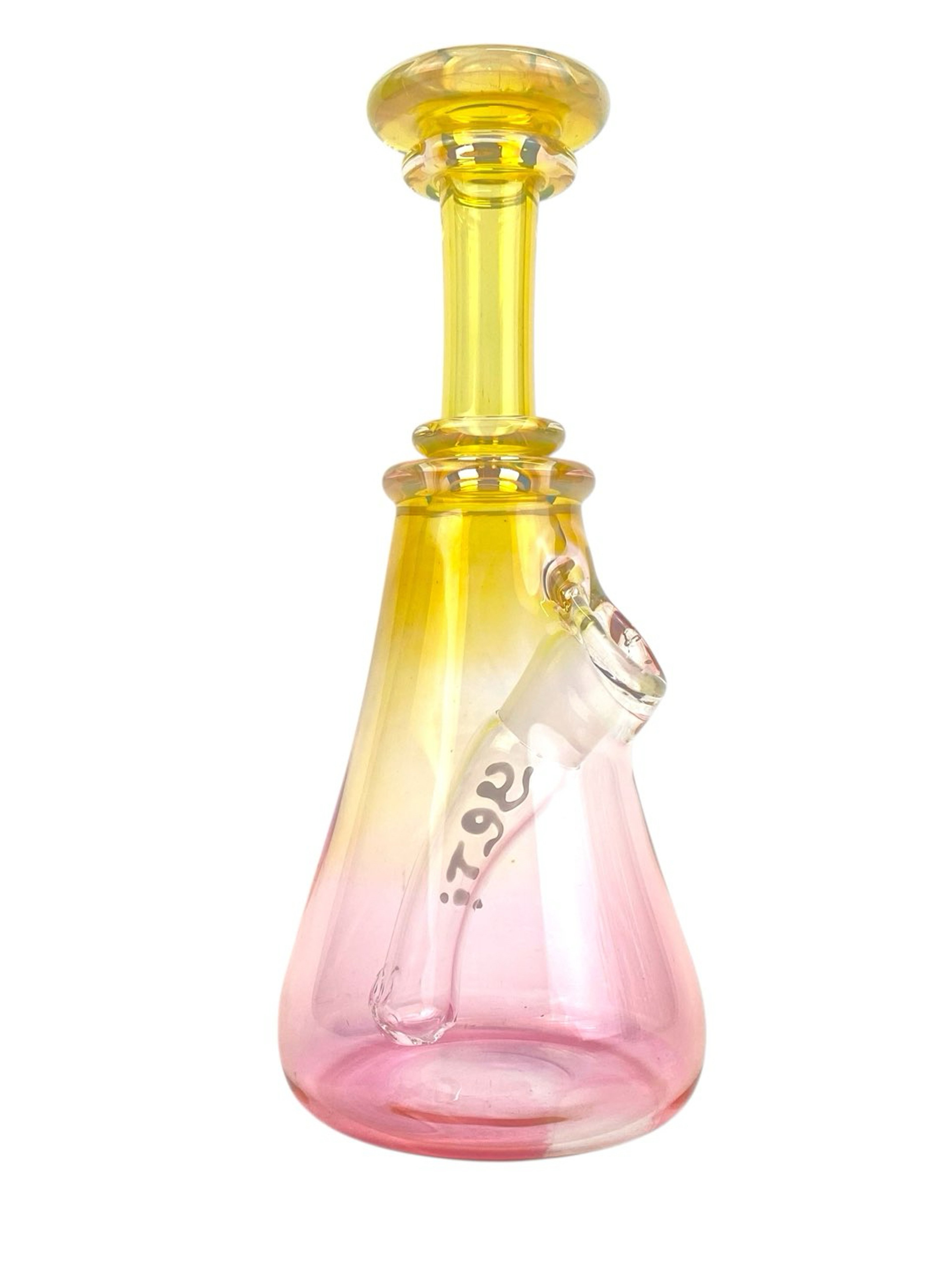 Preview pic of Yeti Dabs - Fumed Glass Mini Tube Dab Rig