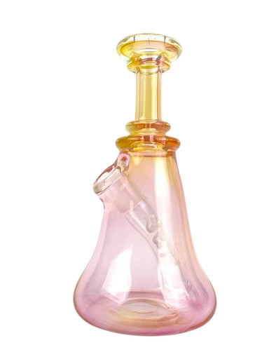 Preview pic of Yeti Dabs - Fumed Glass Mini Tube Dab Rig