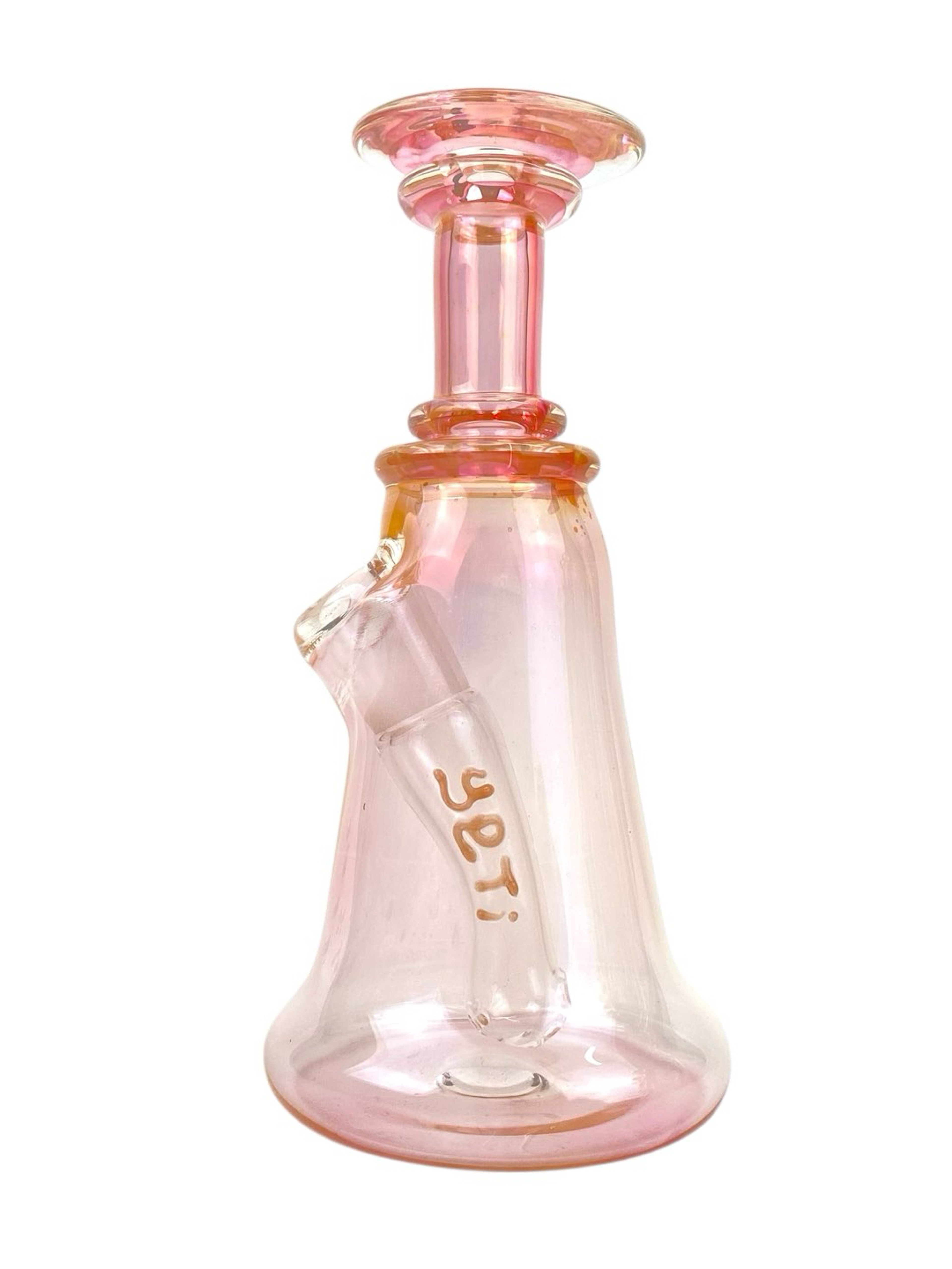 Preview pic of Yeti Dabs - Fumed Glass Mini Tube Dab Rig