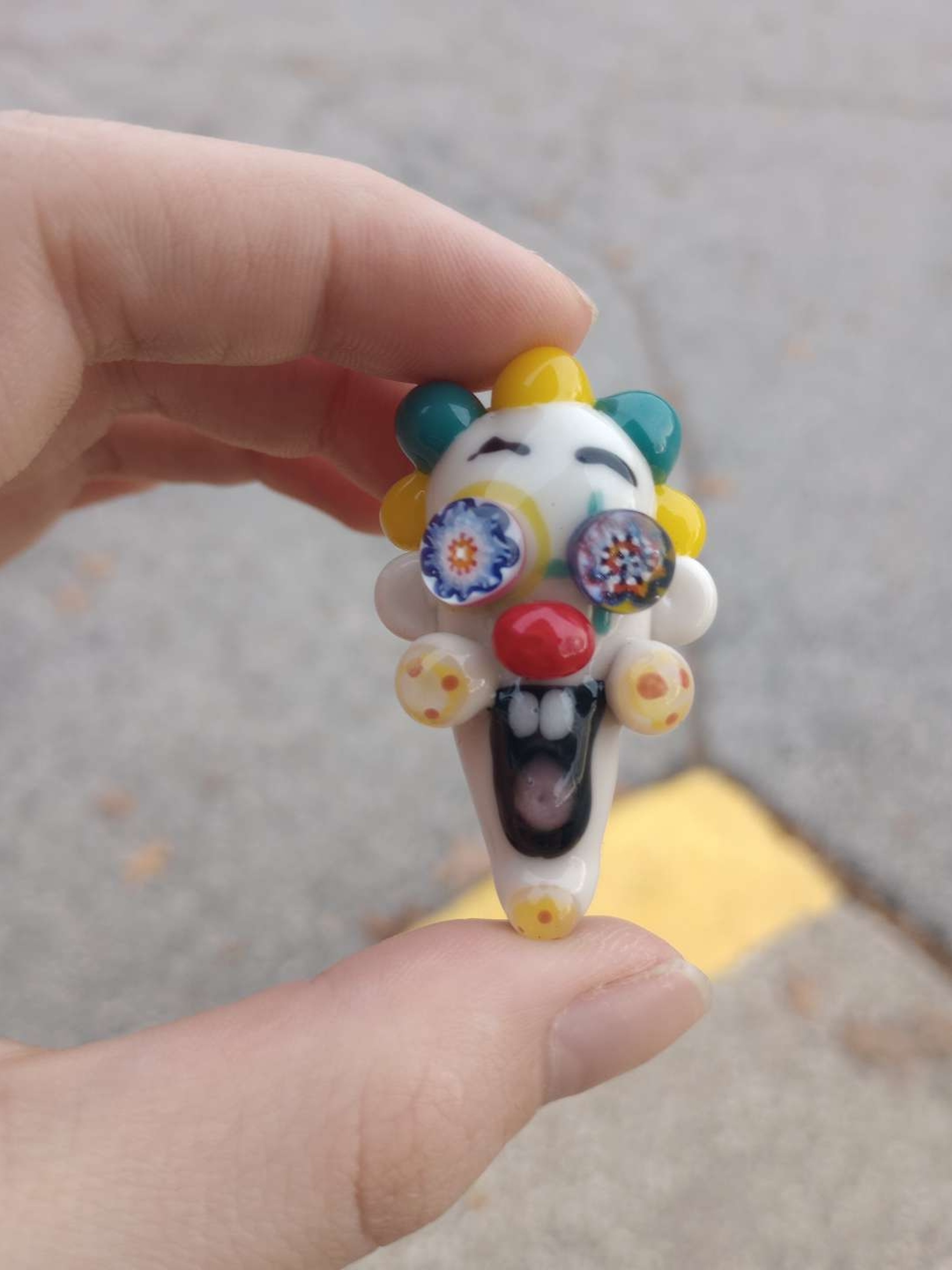 Preview pic of Funky Clown Pendant