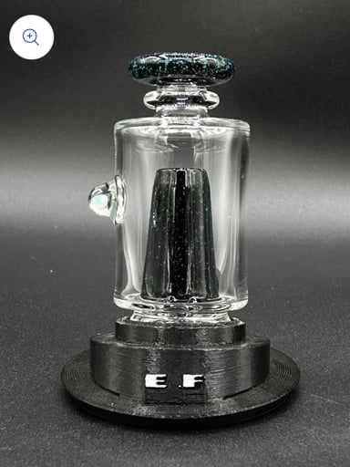 Preview pic of Guppy Opal Jet Black Puffco Top