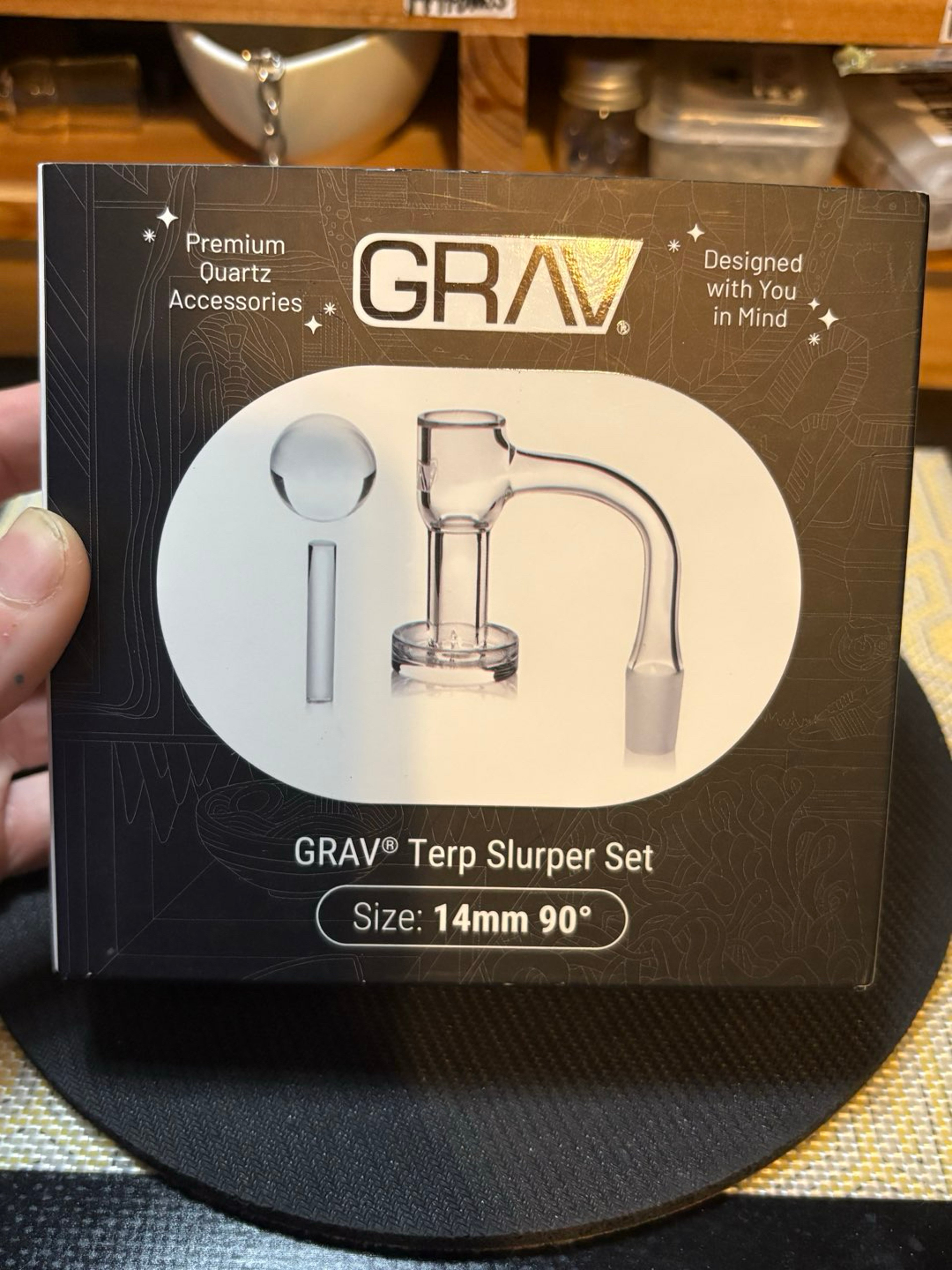 Preview pic of Grav Labs 14mm / 90Deg Slurper Banger Kit [FULL WELDS]