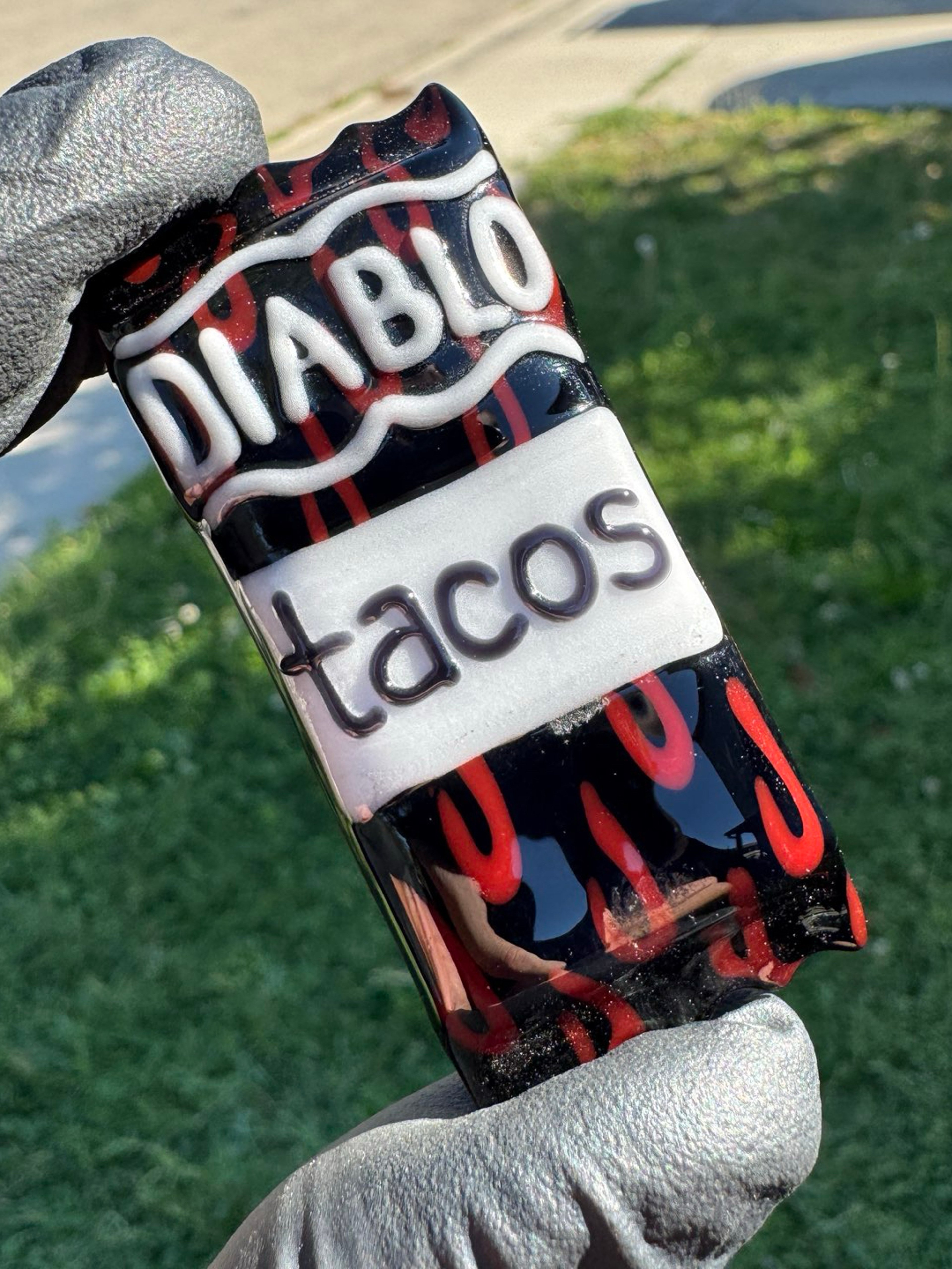 Heretic Glass - Diablo Sauce Pendant image 0