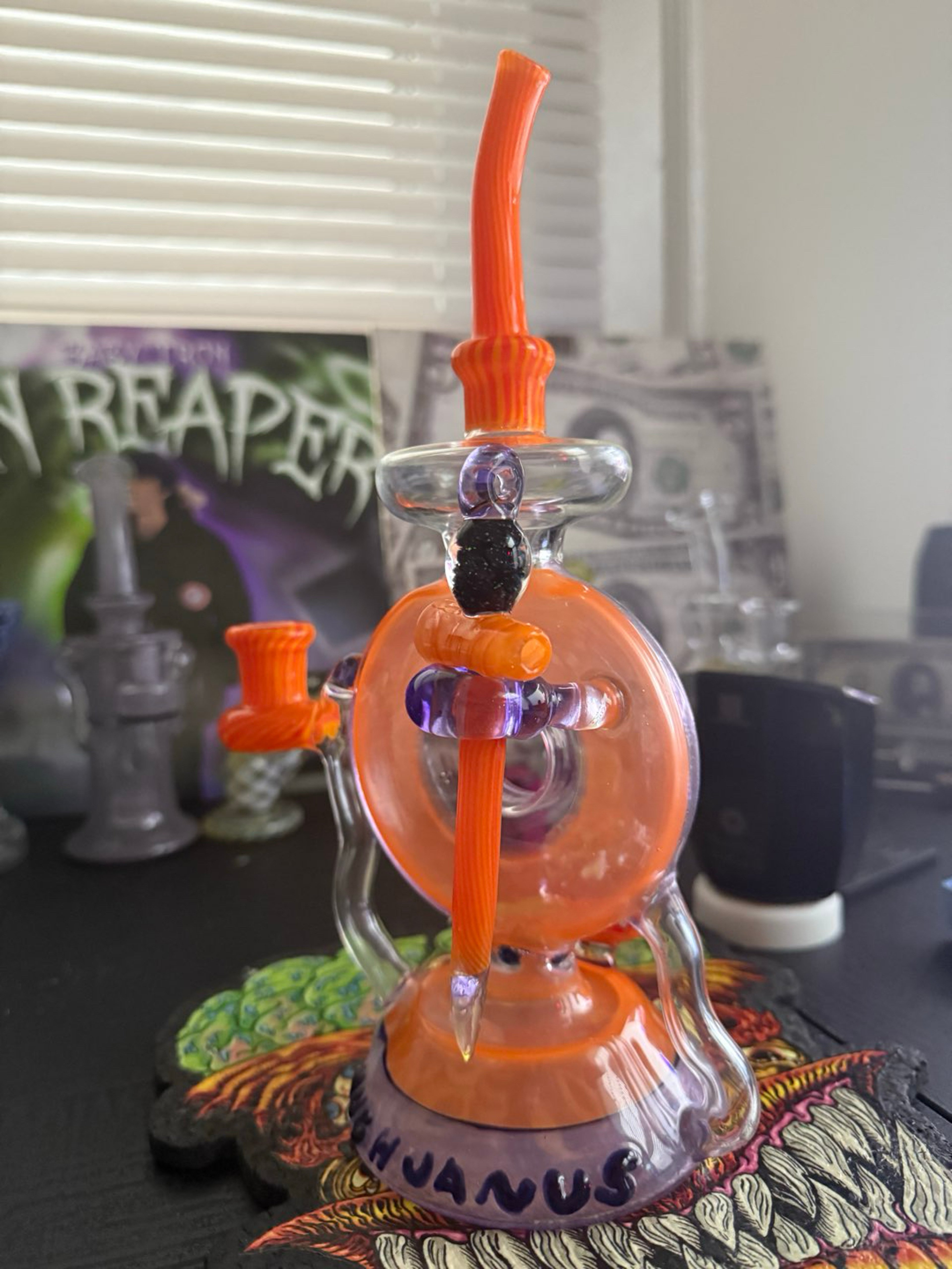 Preview pic of Gurn glass donut dumper SET