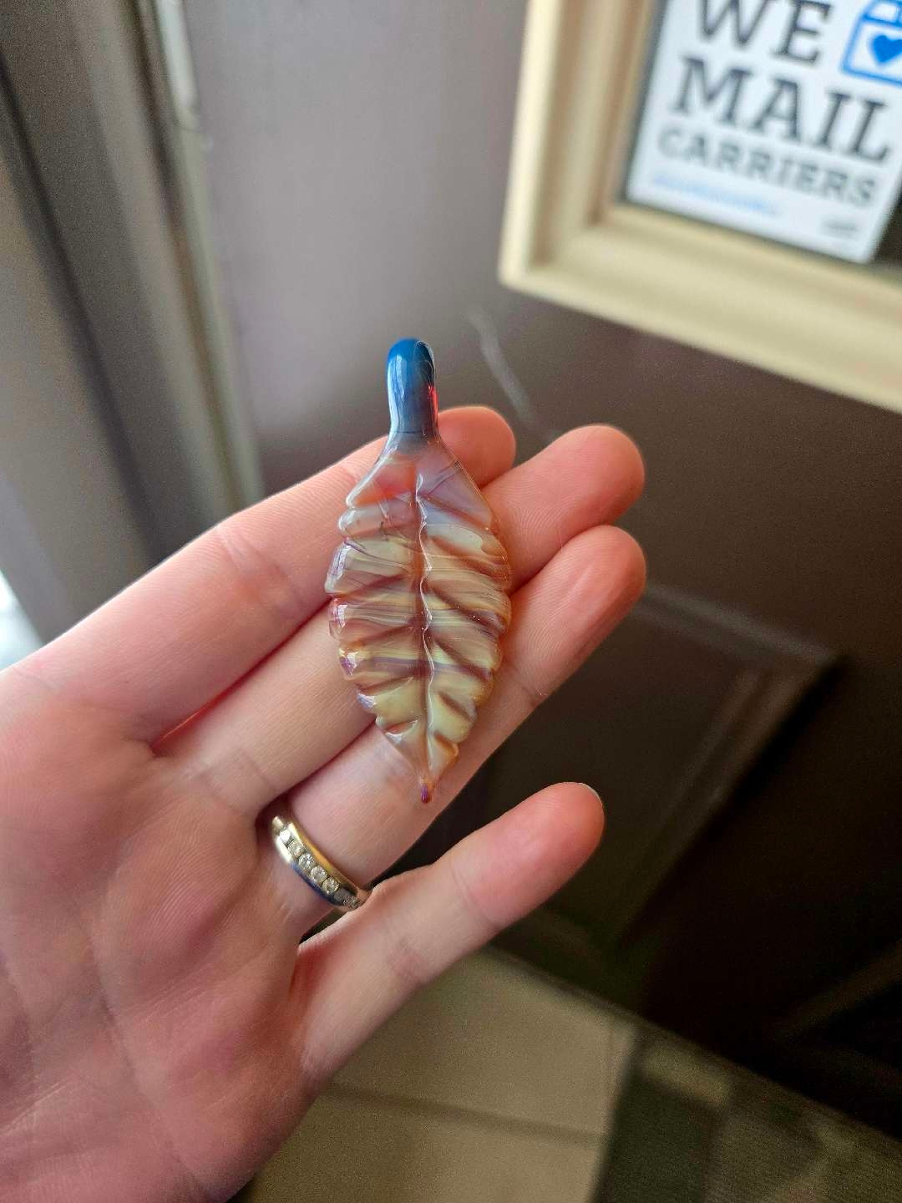 Layered Leaf Pendant image 0