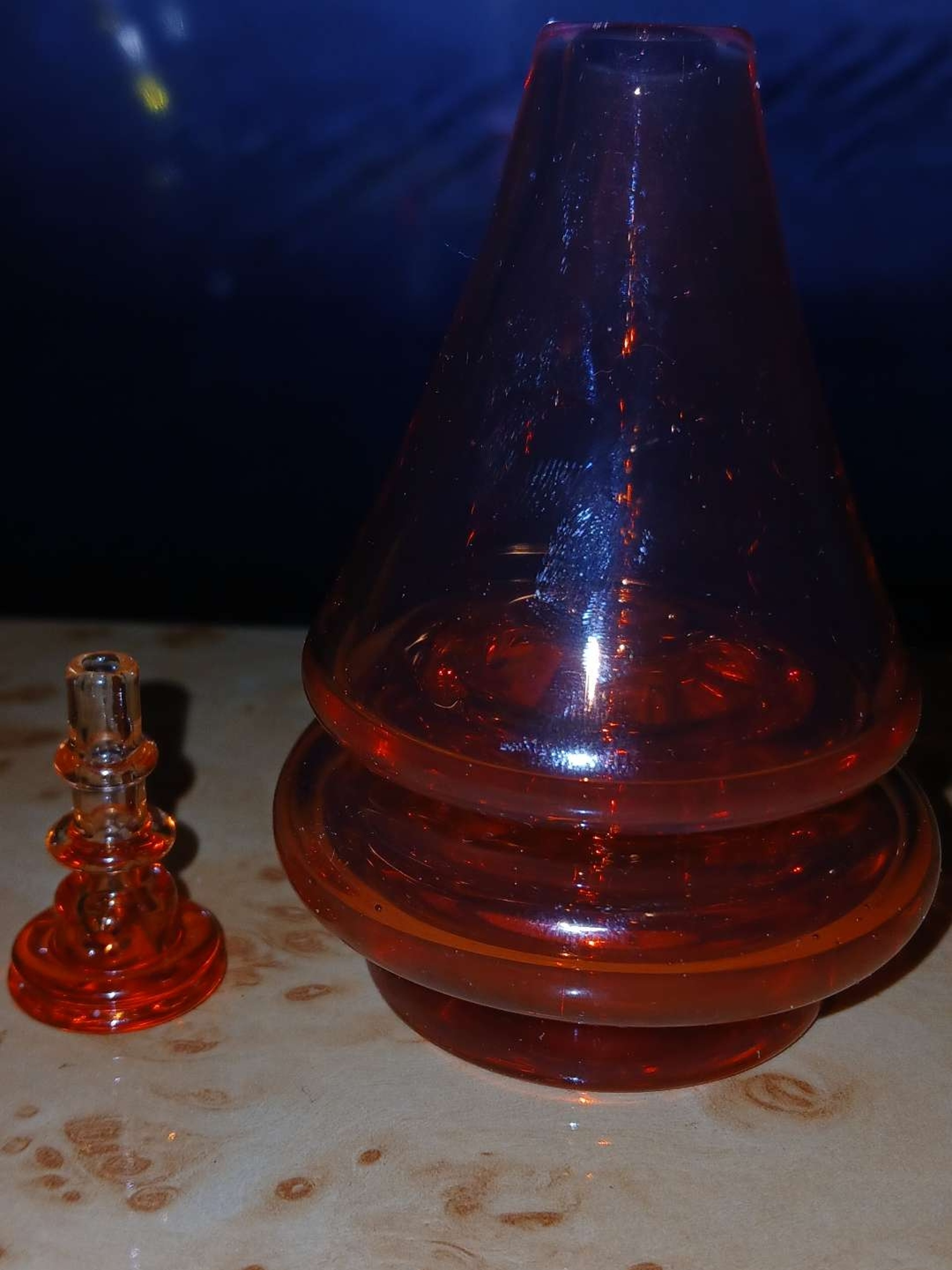 Moonstone Dry Top w/Matching Joystick & also 1 Crushed Opal Joystick image 0