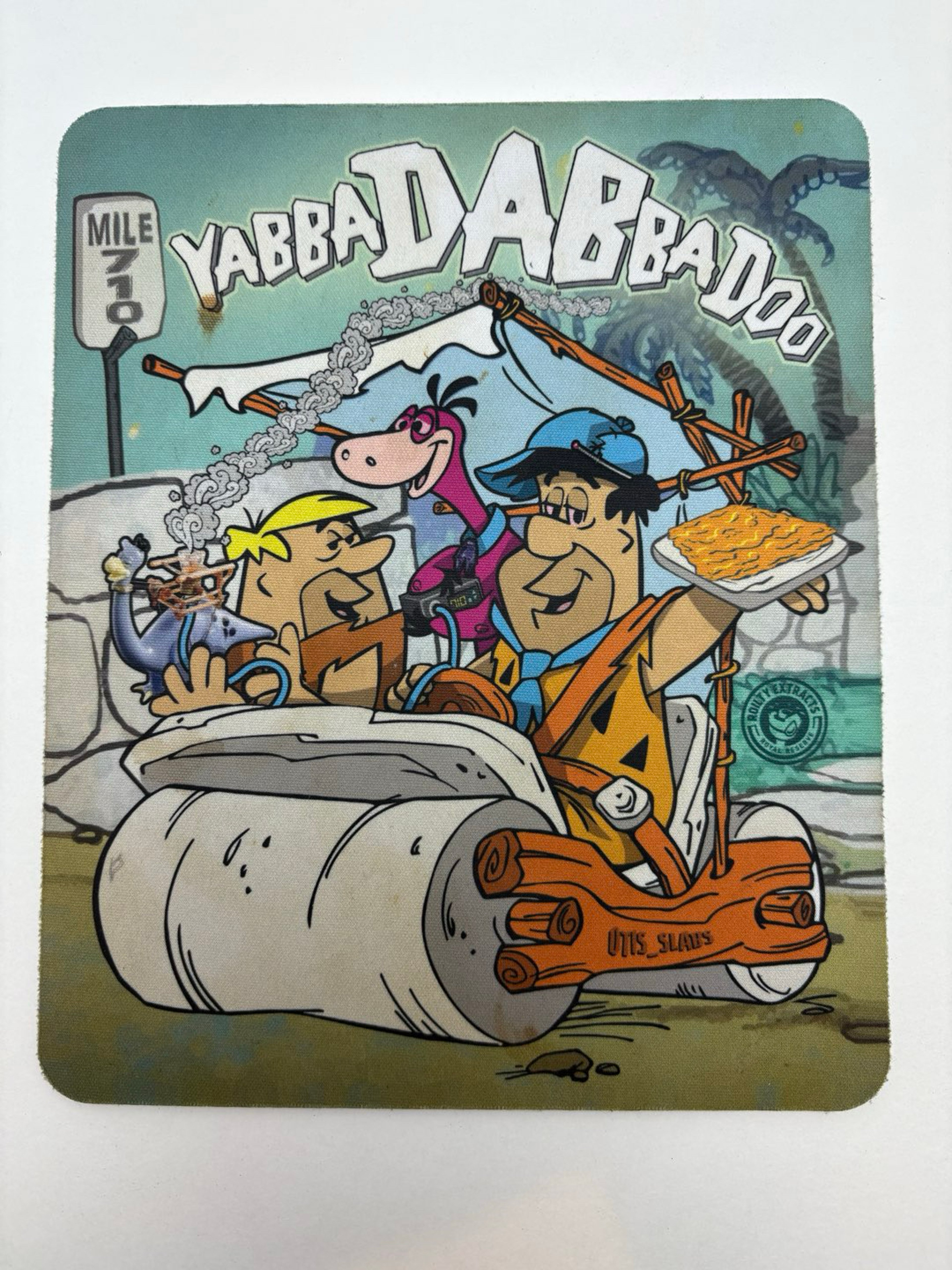 Preview pic of Flinstones Dab Mousepad