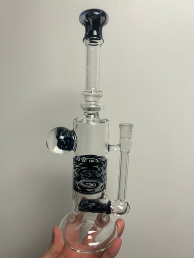 Preview pic of ⬛️FRIDAY 🏷️ WigWag Lennon Glass Downgrid w/ Massive Marble