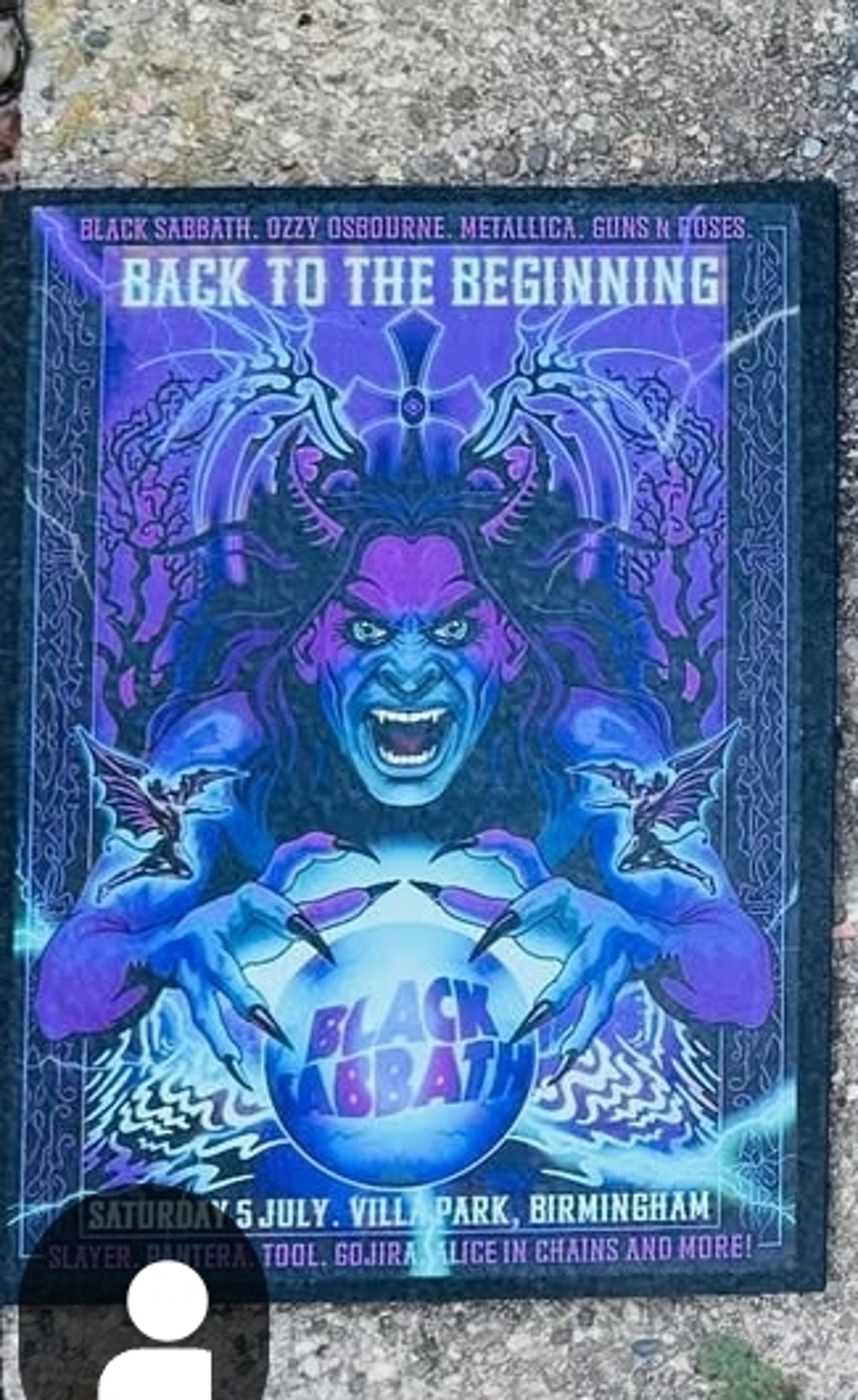 Ozzy Osbourne Mood Mat image 0