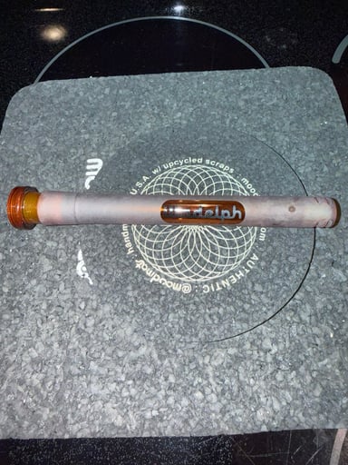 Preview pic of Illadelph OG Downstem Sandblasted Amber